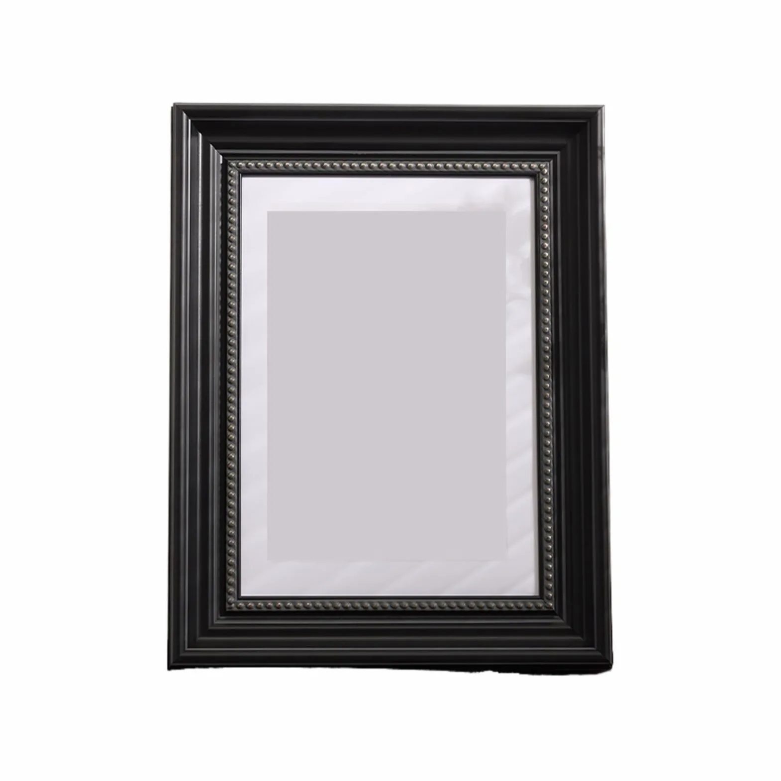 Generico Cornici for Foto da 6/7/10 Pollici Cornice for in Finto Legno Decorazione scrivania | Black,A4.phot21x29cm
