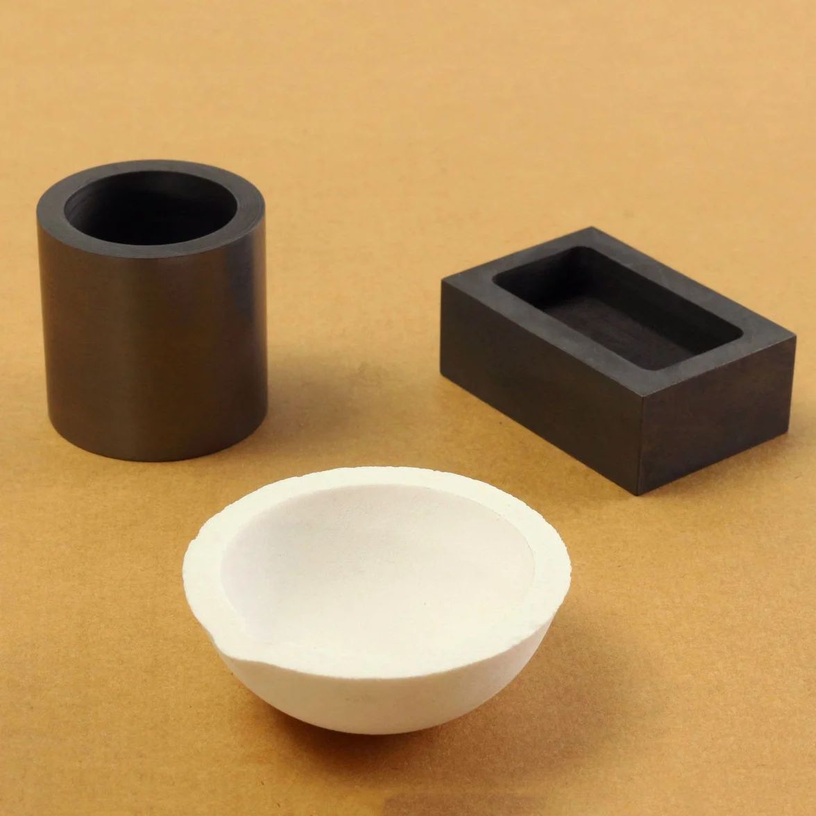 MASUNN 16 Gold Graphite Crogiolo + Pinze + 1 Melting Bowl + Colata Stampo Lingotti