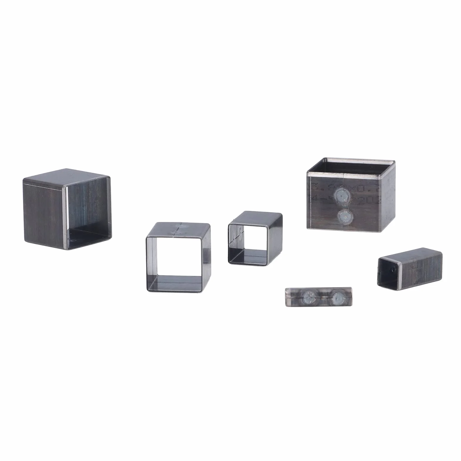 Fustella per Punzonatura in Pelle, Fustella Quadrata in Pelle 5mm‑60mm Fustella per Punzonatura per Artigianato in Pelle Fai-da-te Fatto a Mano, Fustellati