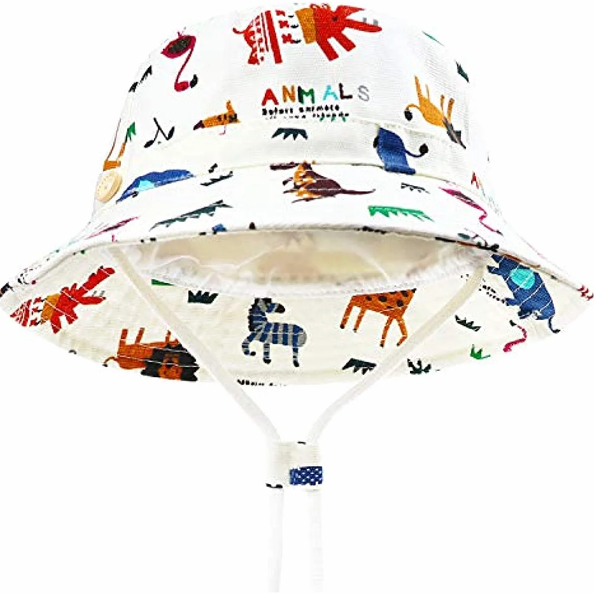 DRESHOW Cappello da Sole Bambino UPF 50+ Pieghevole Regolabile Spiaggia