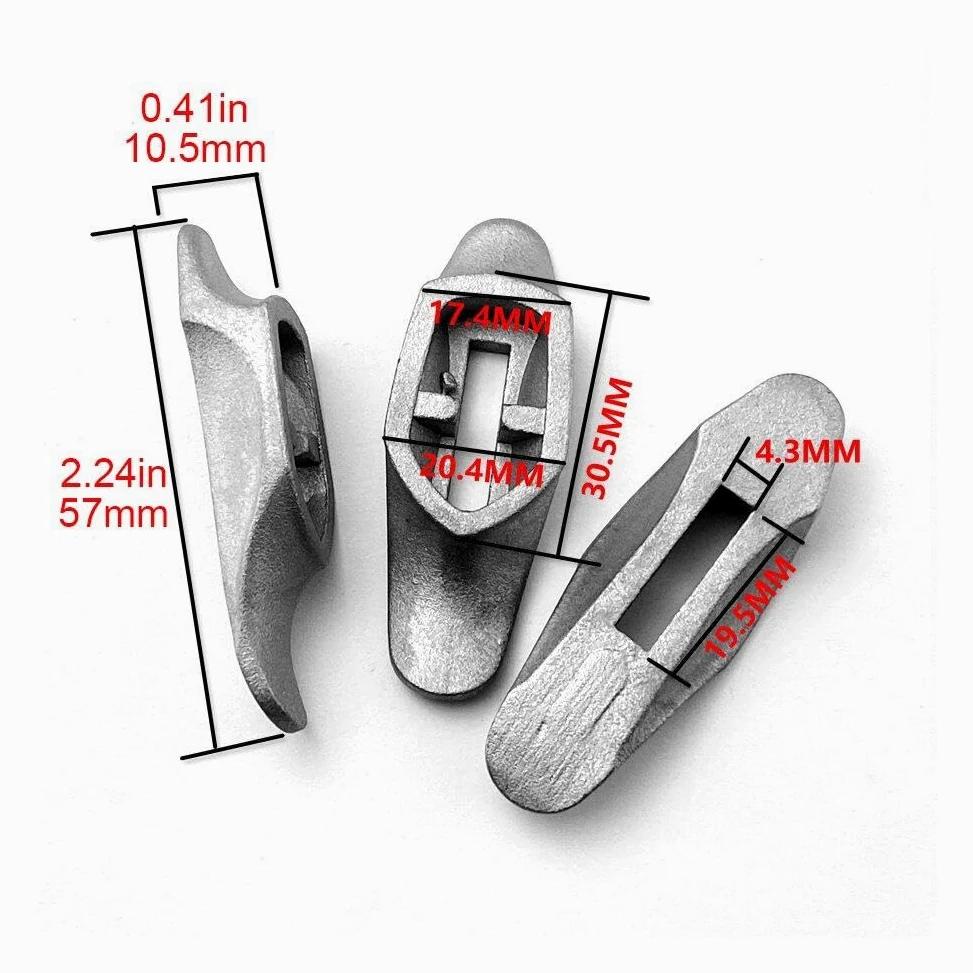Protezione per Manico del Coltello Fai-da-Te Resistente Coltello in Acciaio Inossidabile Supporto per Manico Strumento per embrioni Accessori per la Produzione di coltelli