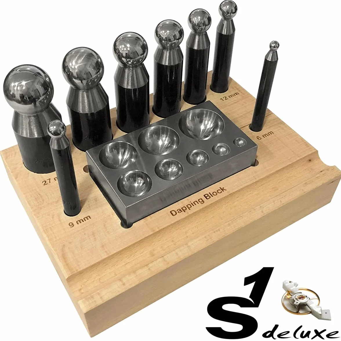 S1 Deluxe 8 imbottitori bottoniera base legno