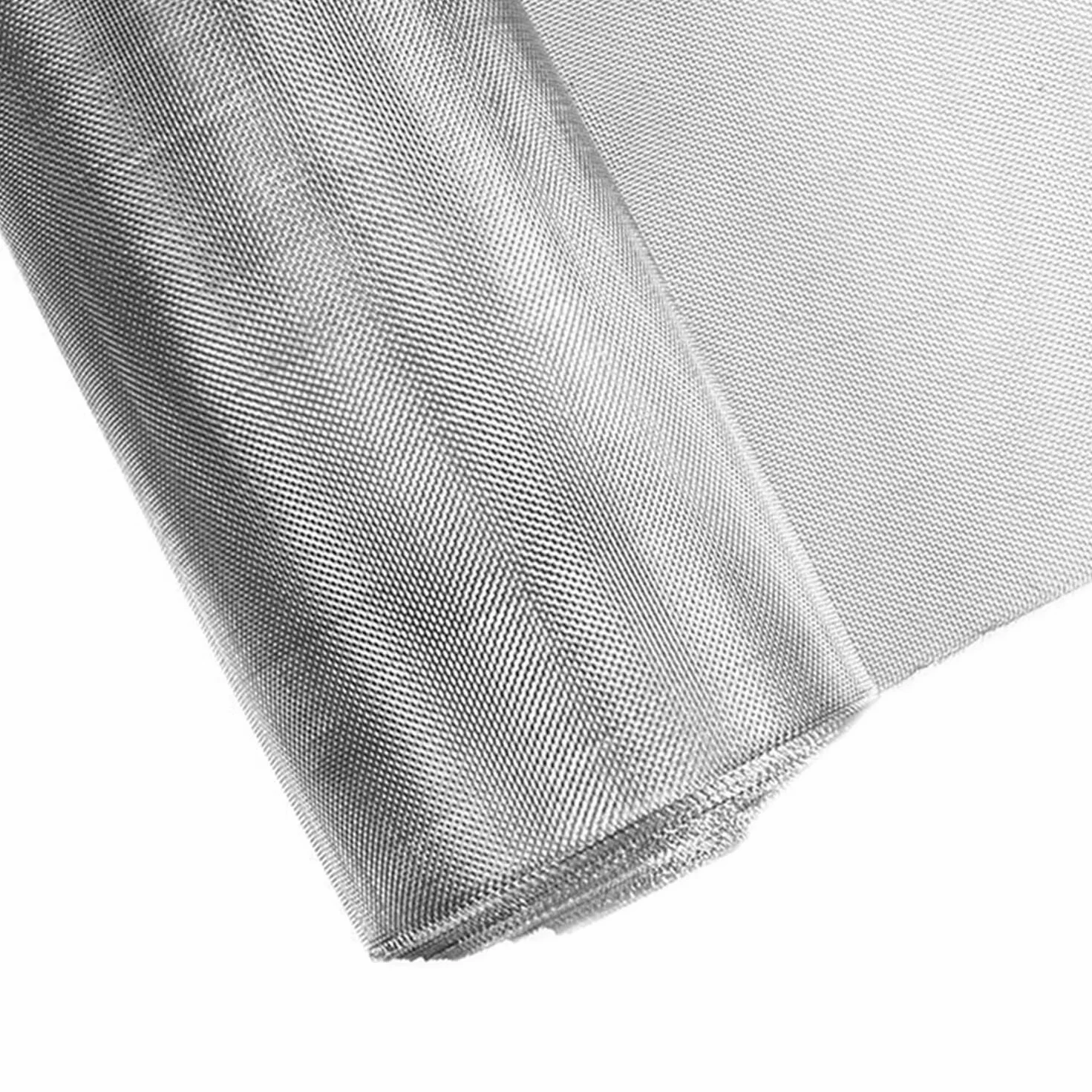 Rete Inox 304 Schermo 20/60/100/150 Mesh Tela Metallica Intrecciata Resistente alla Corrosione Tagliabile 1.2x1m