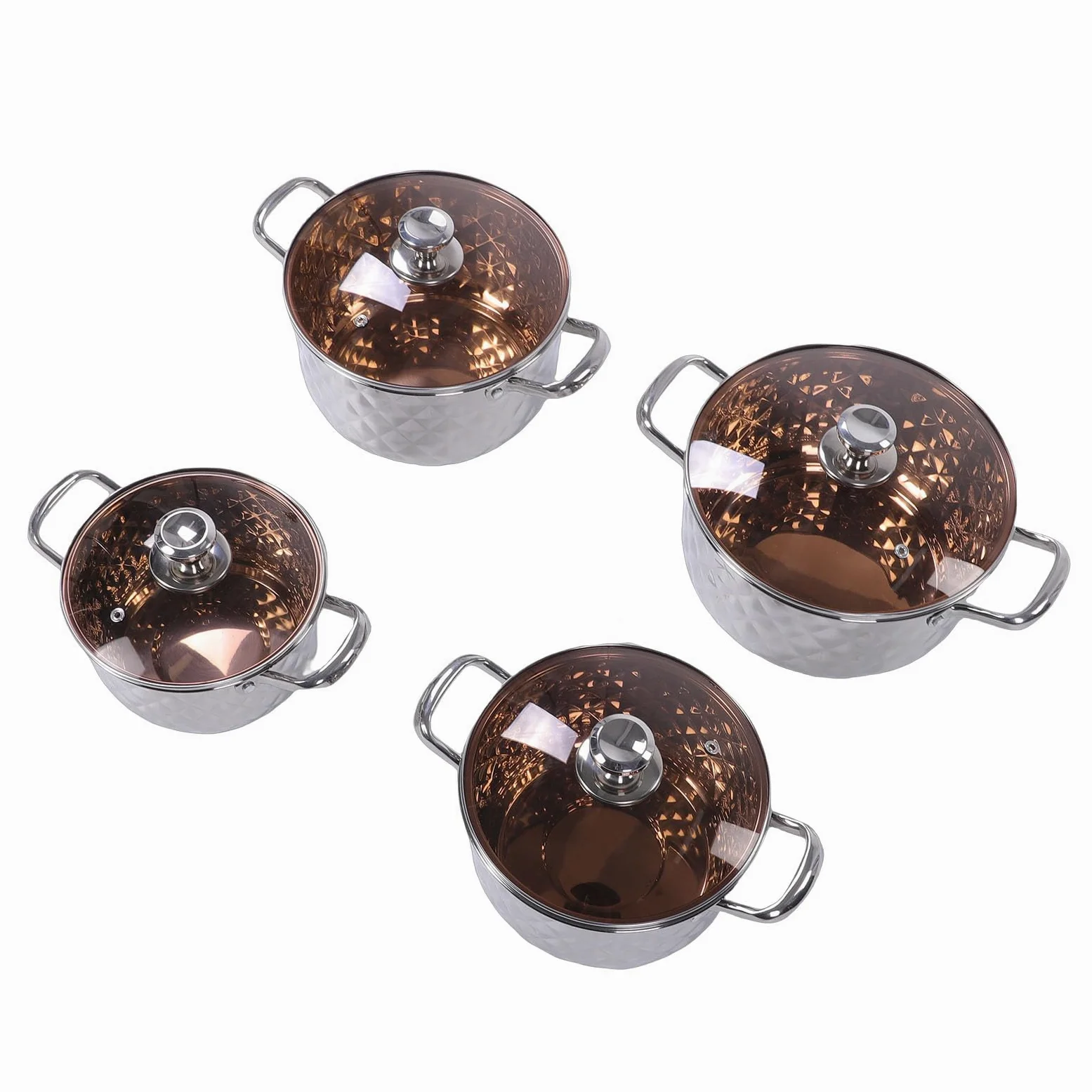 Set di Pentole Antiaderenti Pentola Multiuso con Rivestimento Antiaderente Set di Pentole per Zuppe per Pasti Abbondanti