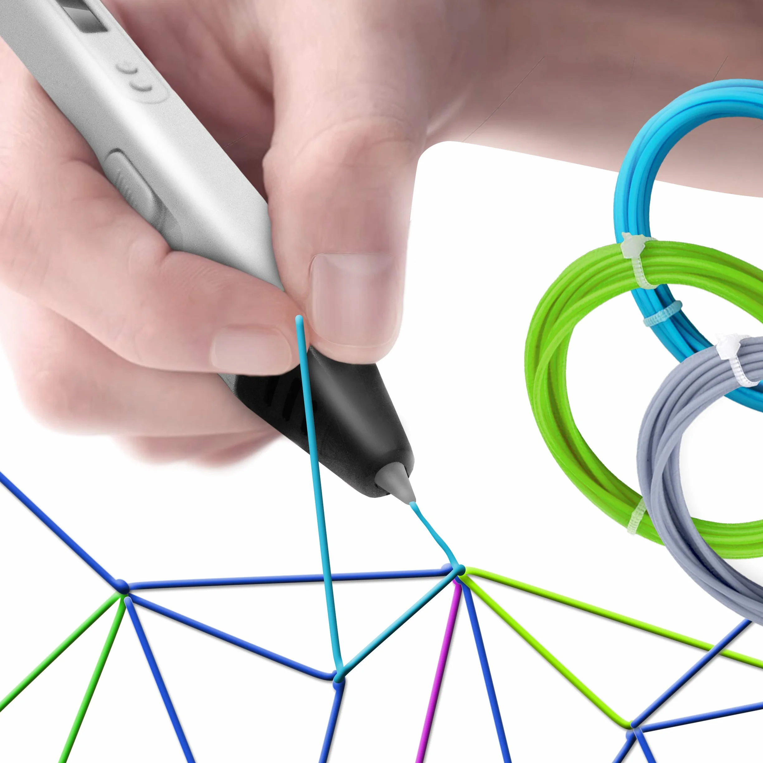 MYNT3D Penna 3D per Stampa Professionale con Display OLED