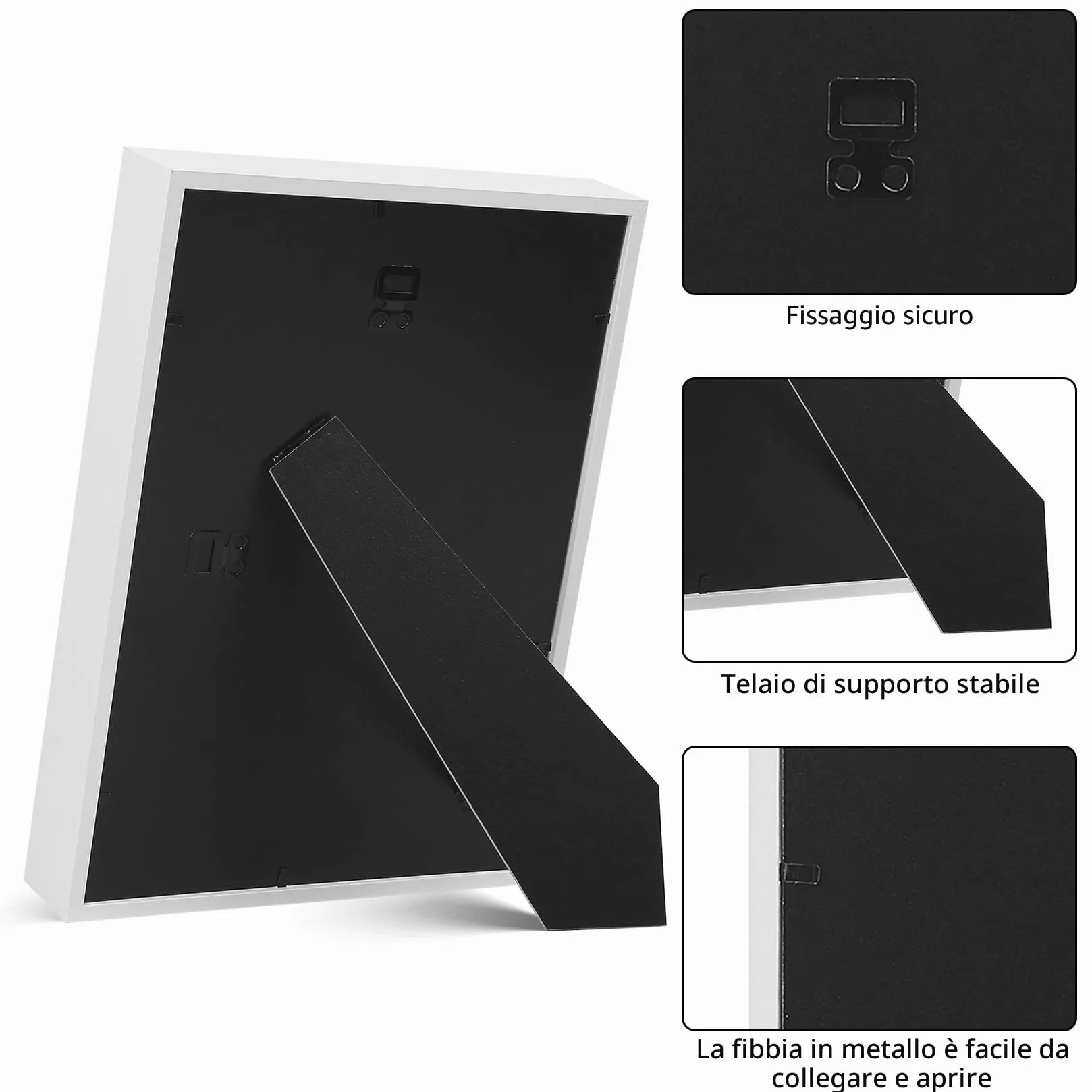 cornice 3D Profonda da Riempire A4, Cornice Profonda 3,5cm per Medaglie o Ricordi, Pannello Acrilico Trasparente per Foto Medaglie e Fiori Secchi, 21x29,7 cm