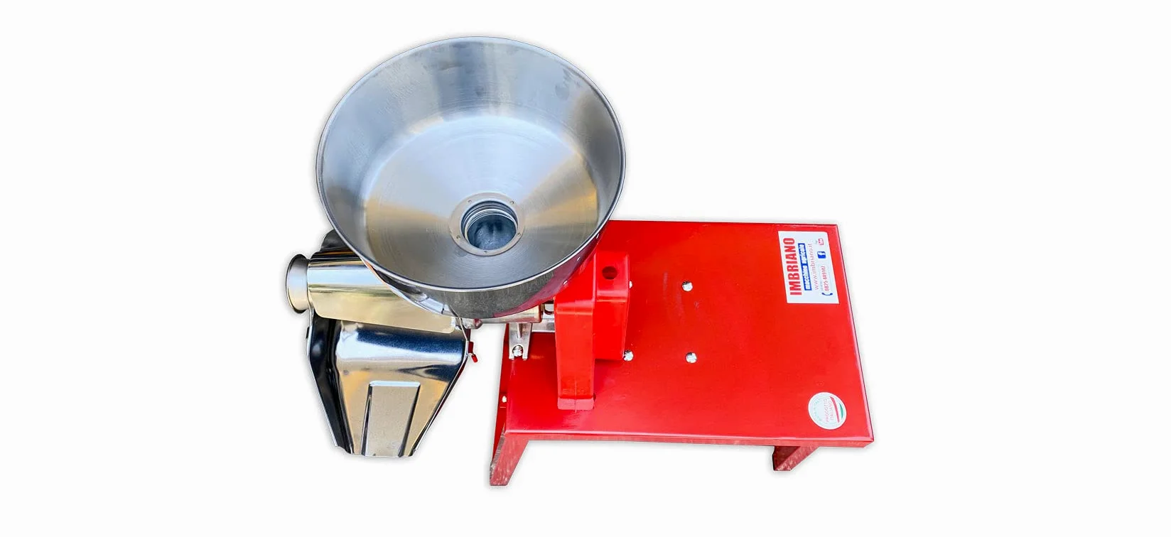 Passapomodoro Elettrica Inox Imbriano Monofase 230 Volt Pomodori Marmellate Passate