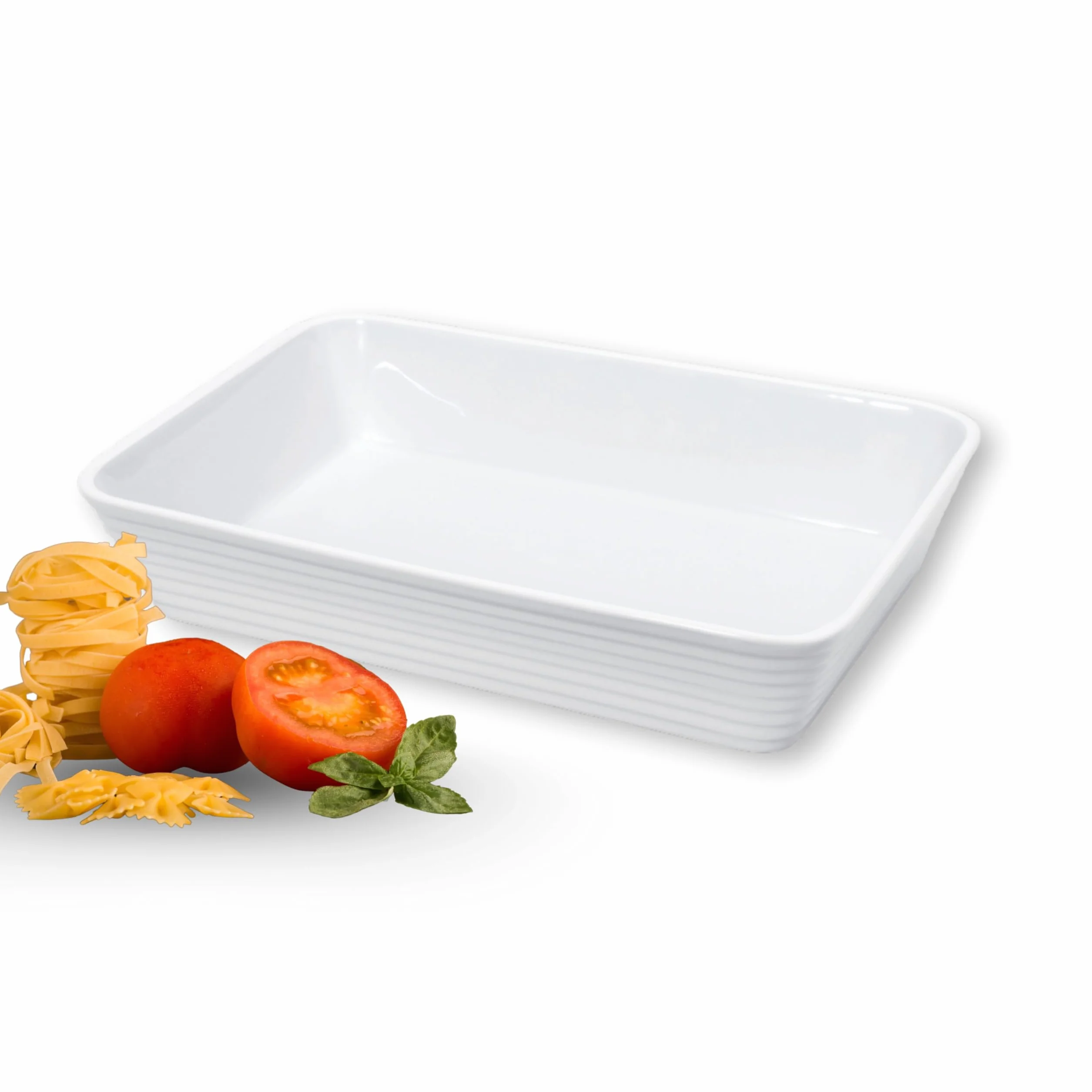 Küchenprofi 750118220 - Teglia per sformati in porcellana, rettangolare, 20 cm