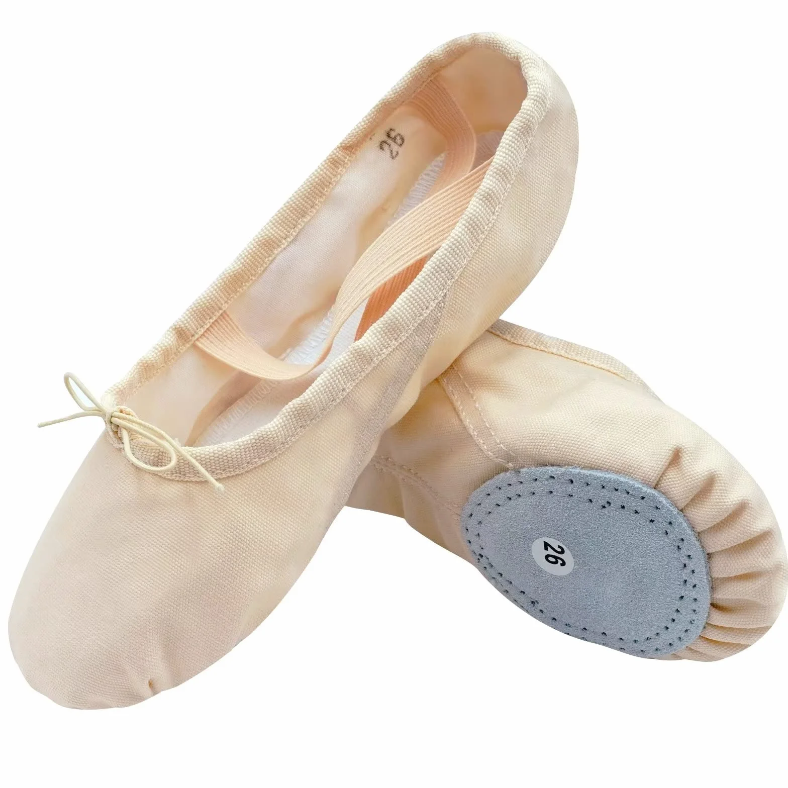Nera/Rosa Scarpe da Danza Classica Ballerina per Danza Ballo Yoga