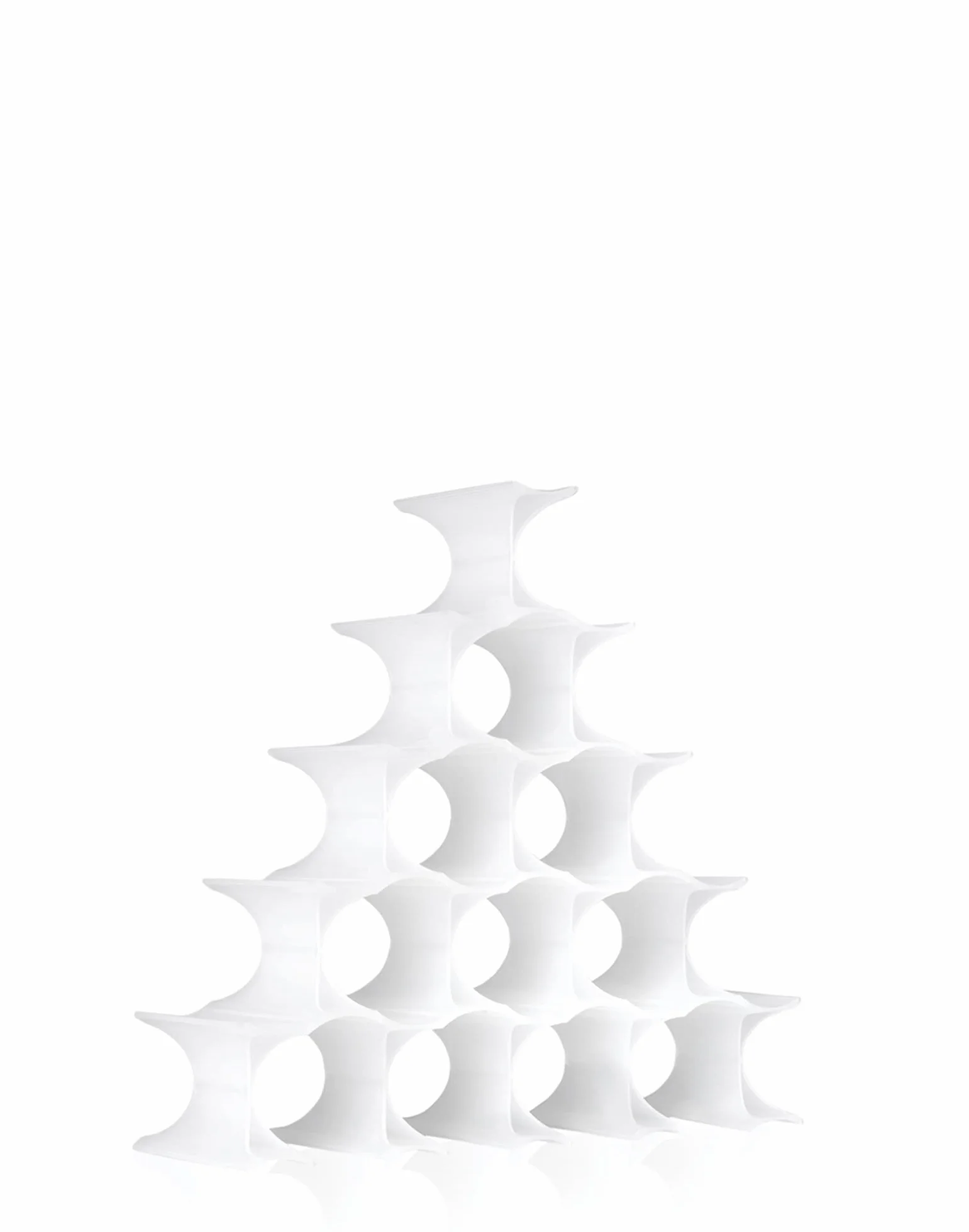 Kartell Infinity Portabottiglie Opalino