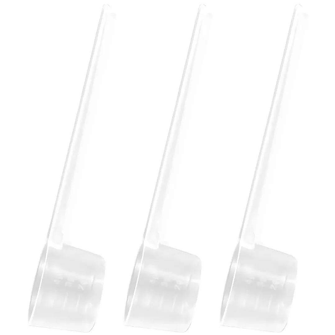 XPEX 3 Pezzi Cucchiai Dosatori in Plastica, Cucchiaio Dosatore 5 g, 5 g misurino grammi,5g misurino proteine,Grammi Misurino Misuratore di Proteine ​​del Caffè in Polvere (Colore Trasparente)