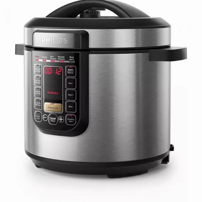 Multicooker Philips Viva Collection HD2237/40, 1300 W, 6 L, Argento
