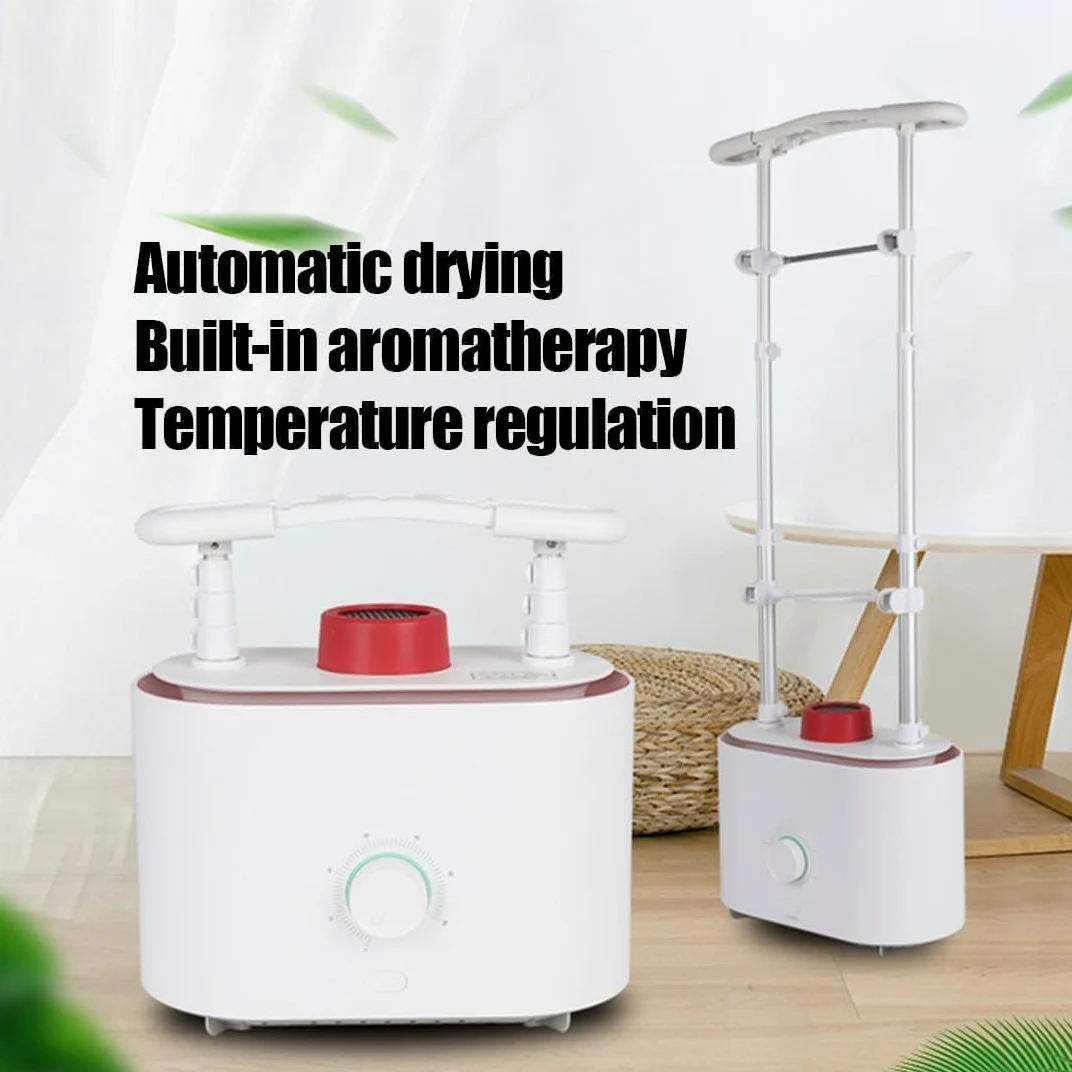 Scanovus Automatic Ironing Machine, Automatic Hot Air Dryer & Iron for Shirts & Pants, Hands-Free Inflatable Shirt Ironing, 8-12 Minutes Quick Ironed Dry (White)