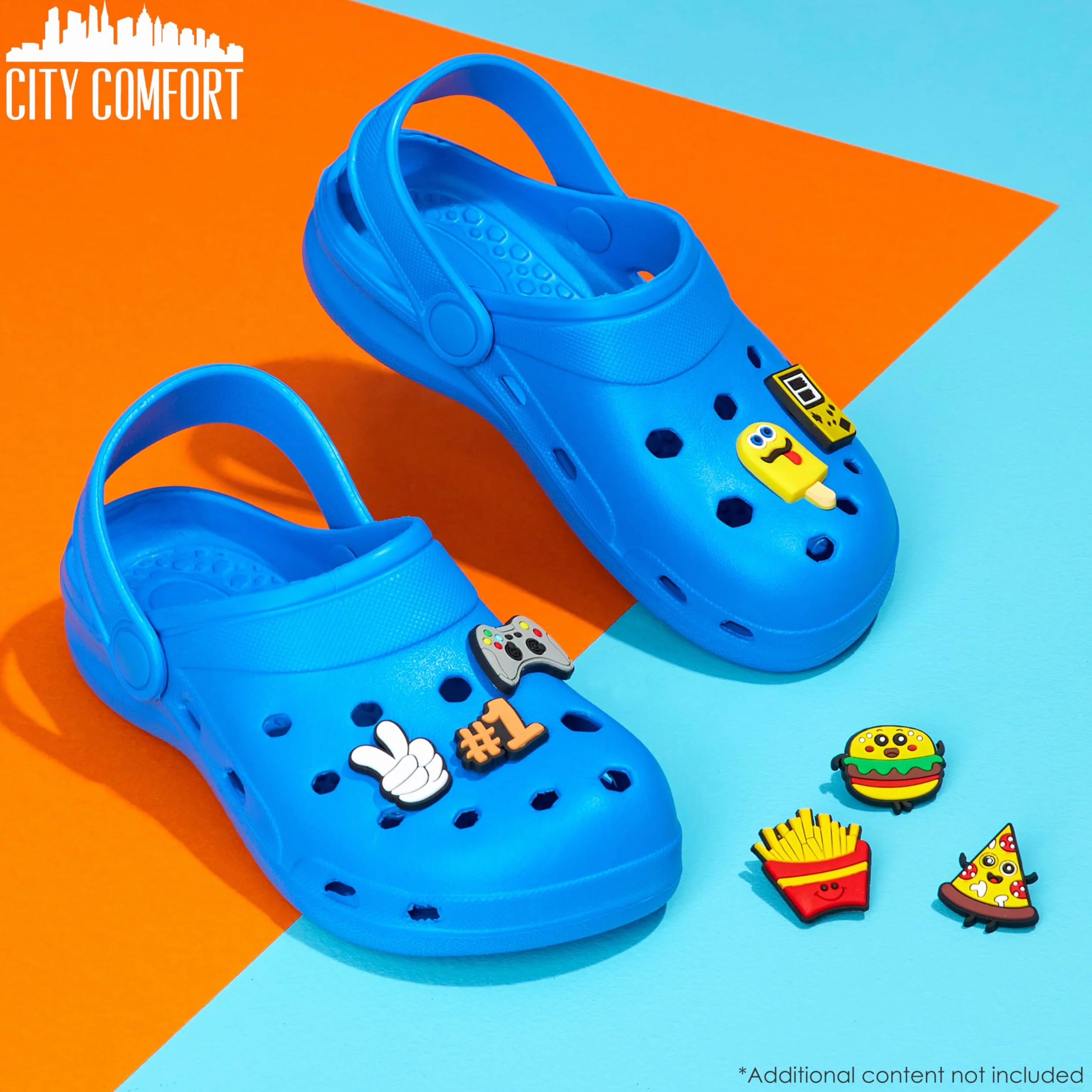 CityComfort Ciabatte con Rimovibile Ragazzo, Spiaggia e Piscina Clogs