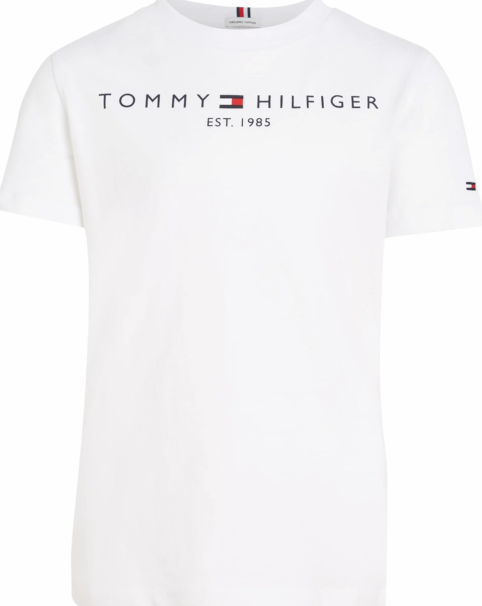 Tommy Hilfiger T-Shirt Maniche Corte Essential Tee Scollo Rotondo Unisex Bambini