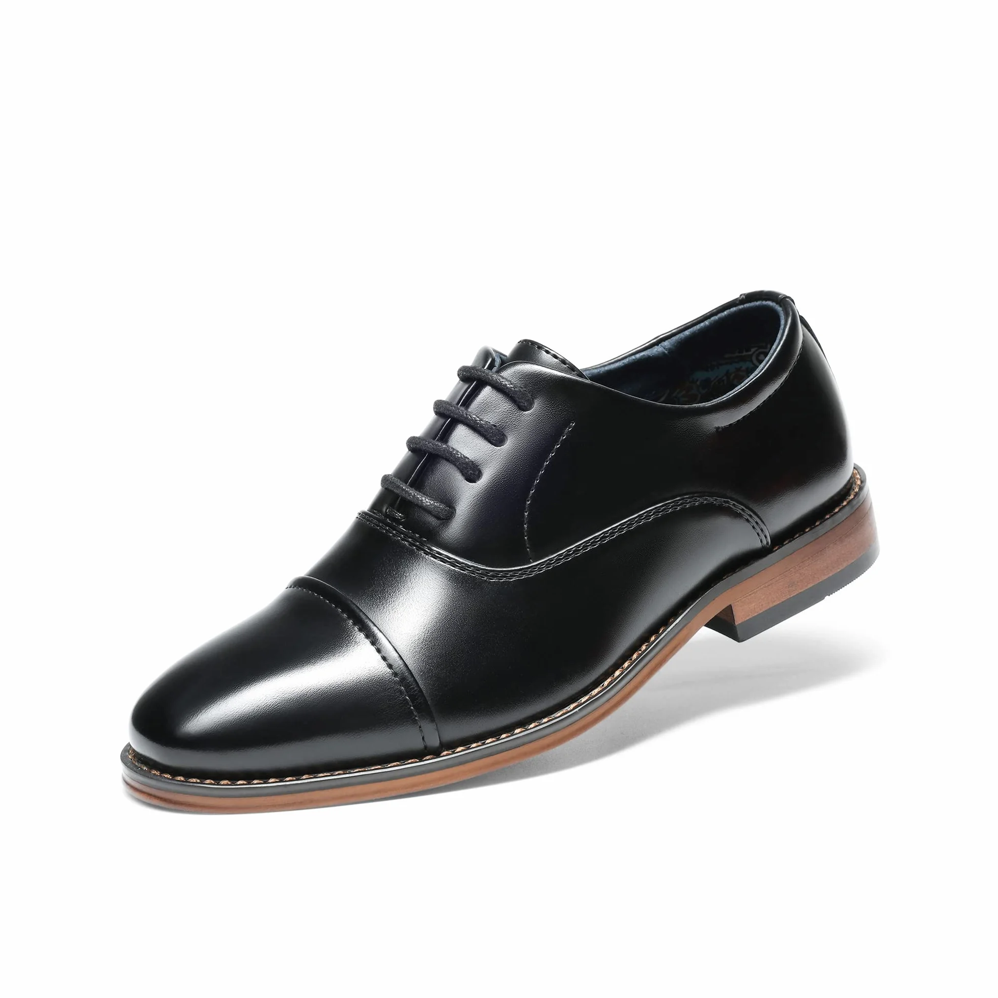 Bruno Marc Scarpe Stringate Scarpe Eleganti da Ragazzo Scarpe da Sposa Derby Oxford