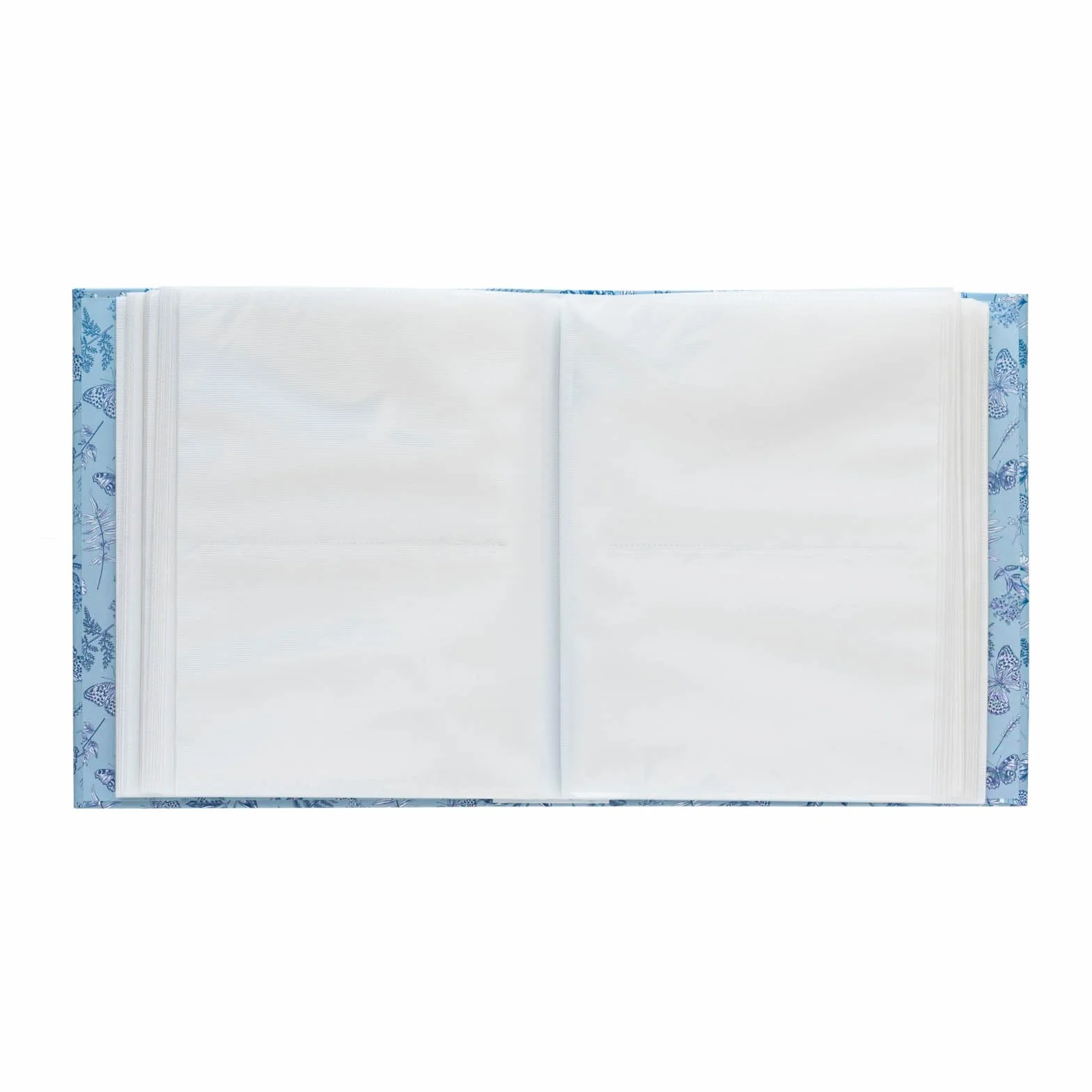 Grupo Erik Album Fotografico Blue Botany - Album Foto 13x20 cm con 304 Tasche Copertina Rigida e Compatibile con Foto 10x15, 13x18 o 13x19