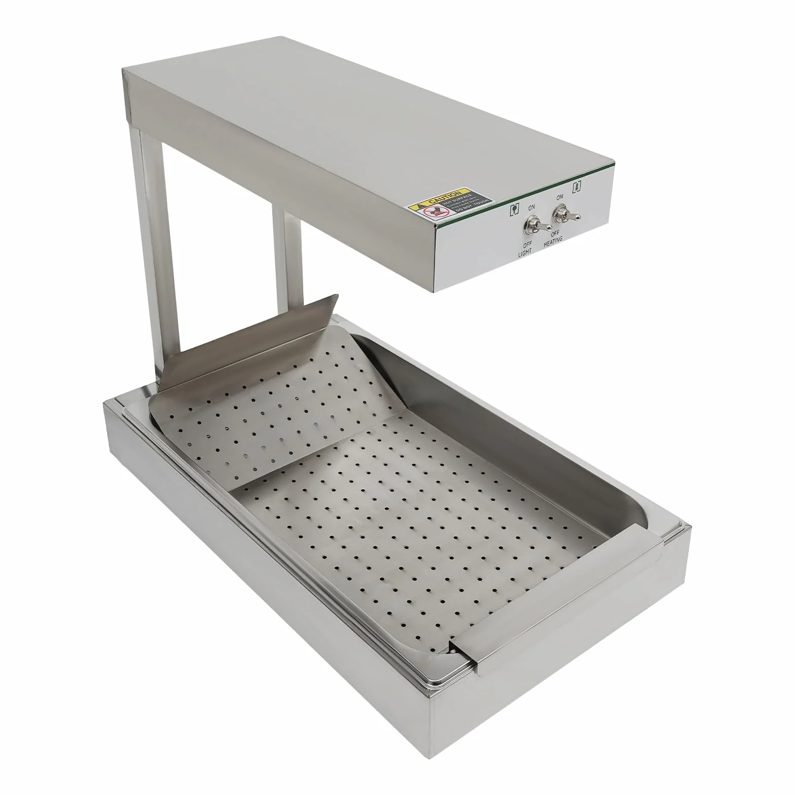 Lampada riscaldante per patatine fritte, 56 x 33 x 46,5 cm