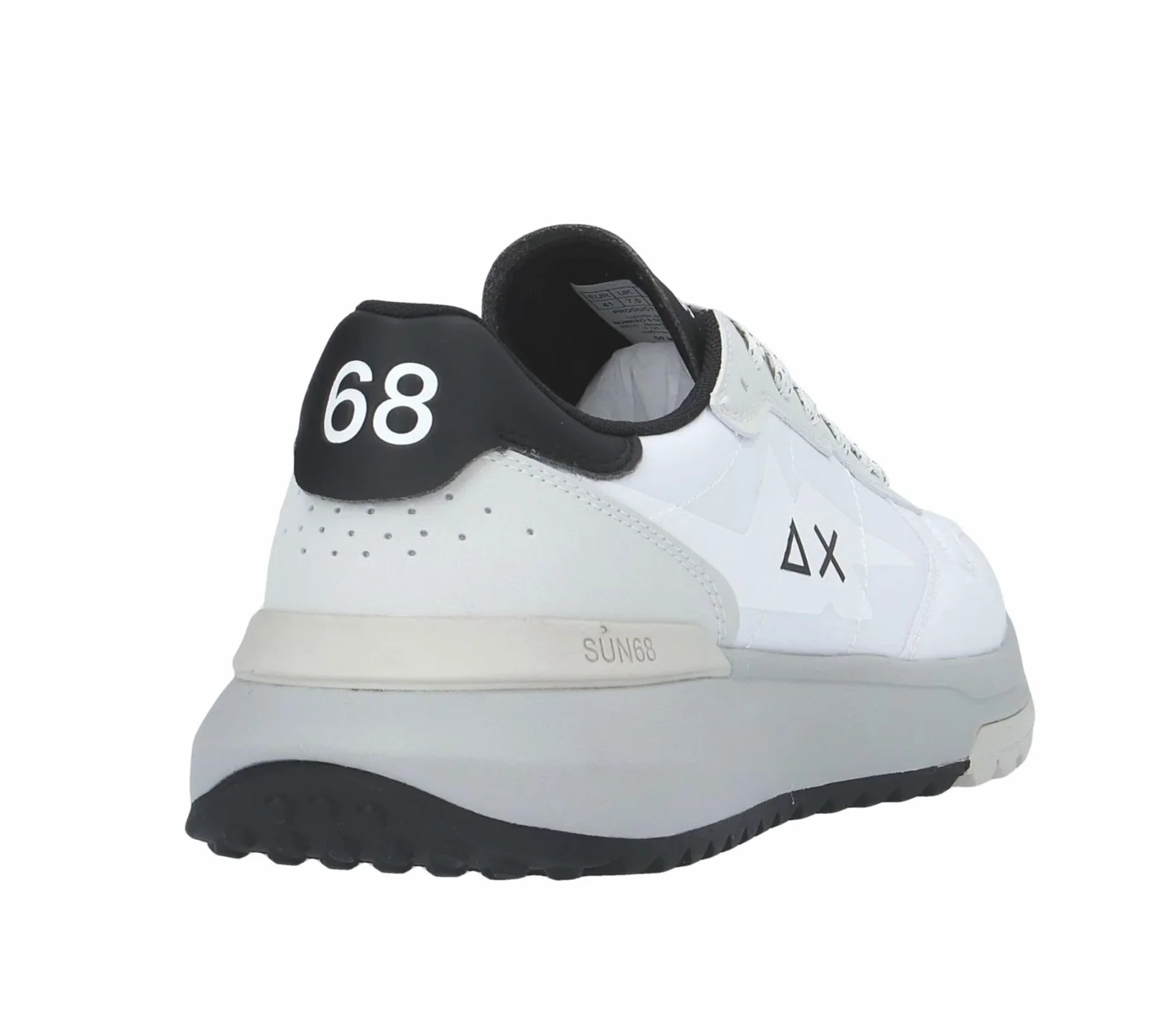 SUN68 Niki 2.0 Light Bianco Sneaker Running