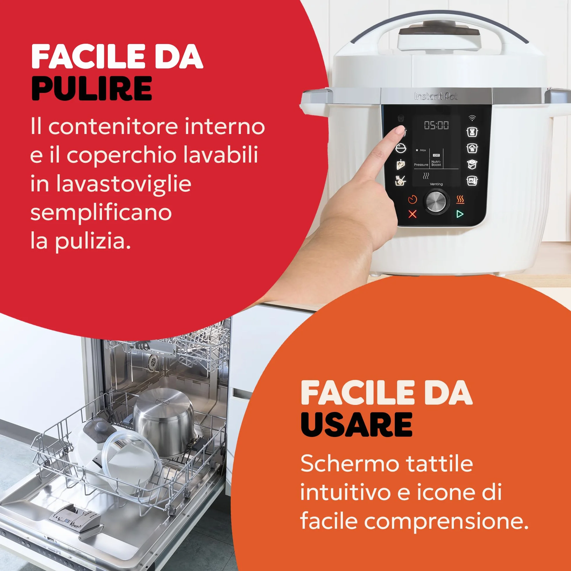 Instant Pot Pro multicooker 10 in 1 5,7 l bianco pentola a pressione