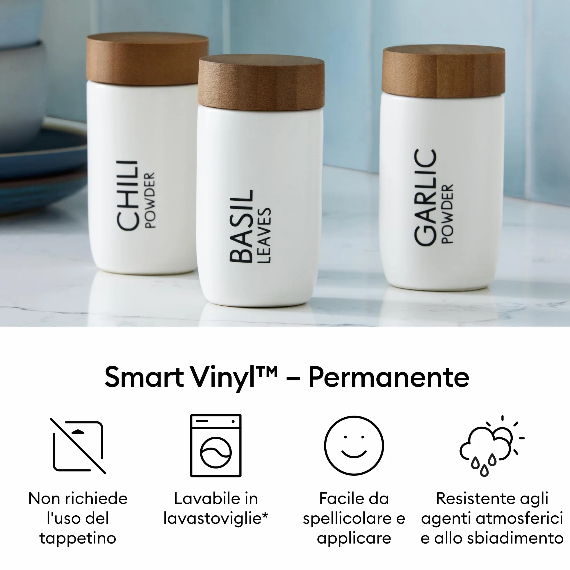 Cricut Smart Vinyl Permanent Joy 14 x 122 cm Argento 1 foglio
