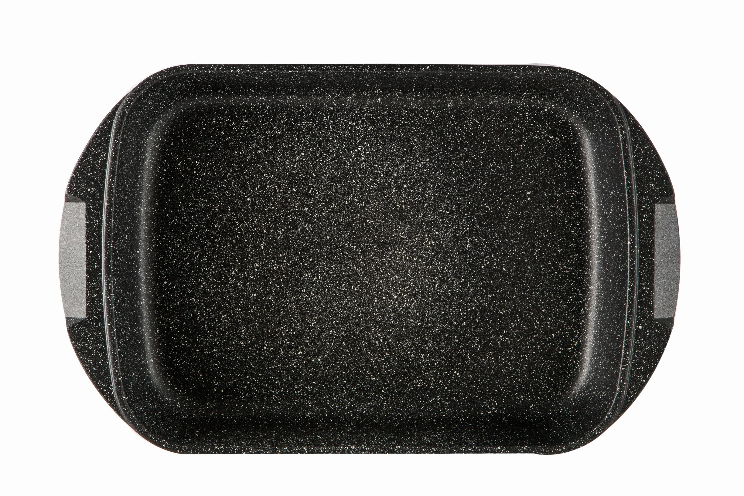 Barazzoni Le Cotture Speciali Lasagnera cm 35x25, Alluminio Pressofuso con Rivestimento Marmotech a 5 Strati. Made in Italy, Nero Puntinato