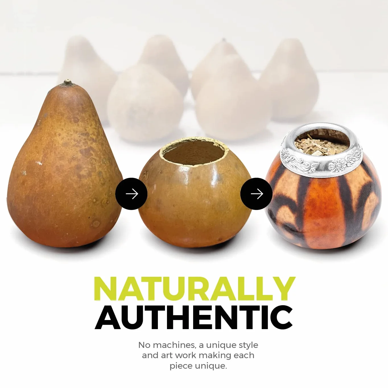 BALIBETOV Mate Argentino Autentico Set Tazza Mate Originale Bombilla Yerba Mate Naturel 02