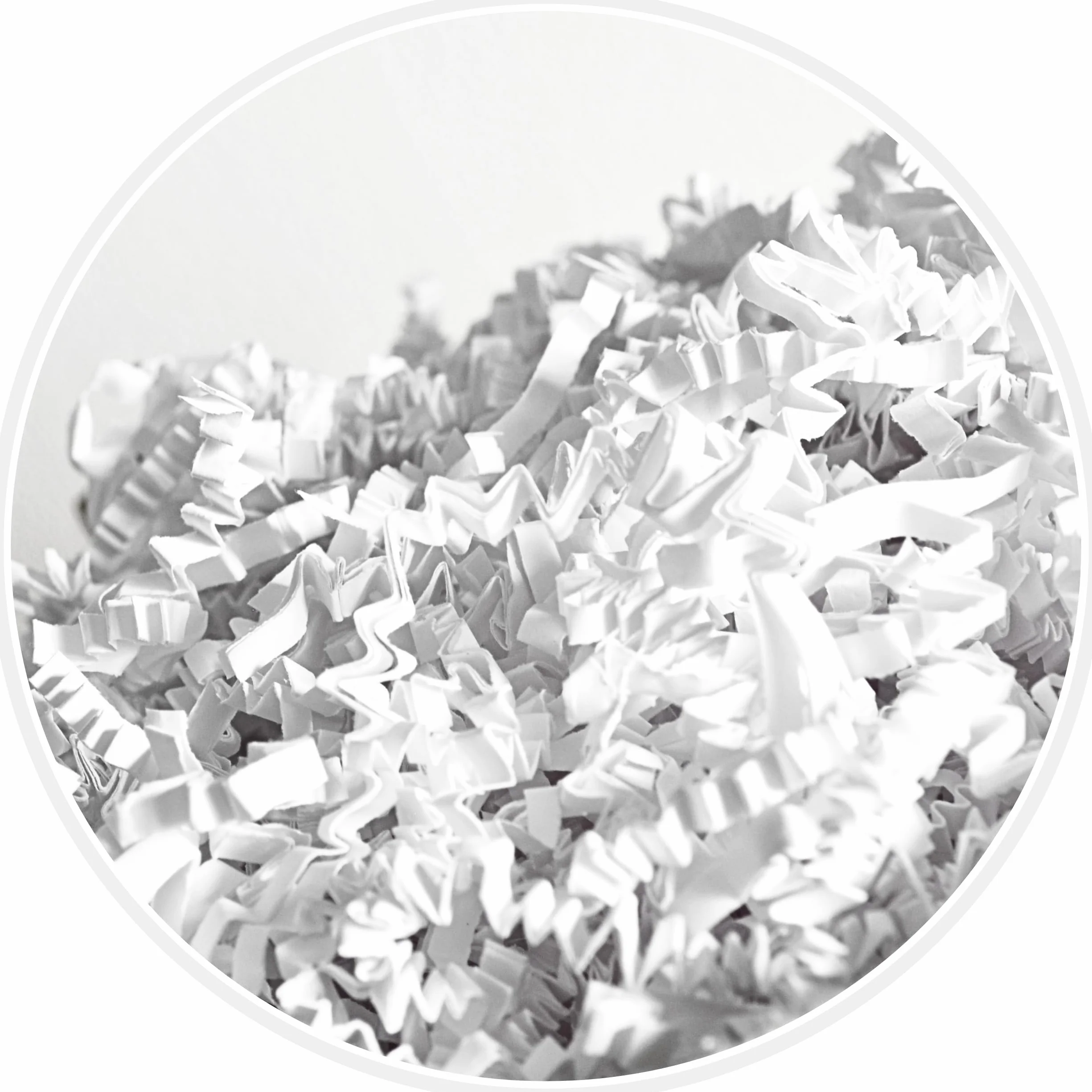 Carta Kraft Triturata 500g Bianco Riempimento Scatole Regalo Imballaggio Protezione Decorazione