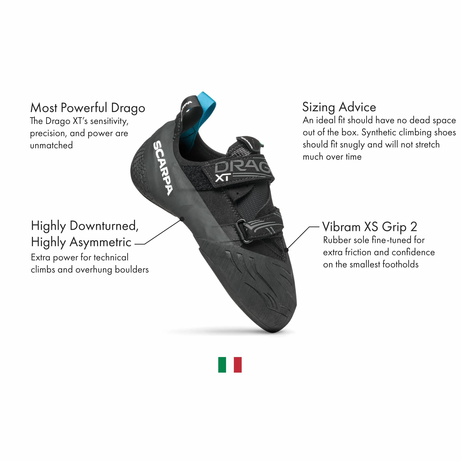 Drago XT Black/Iron 40,5