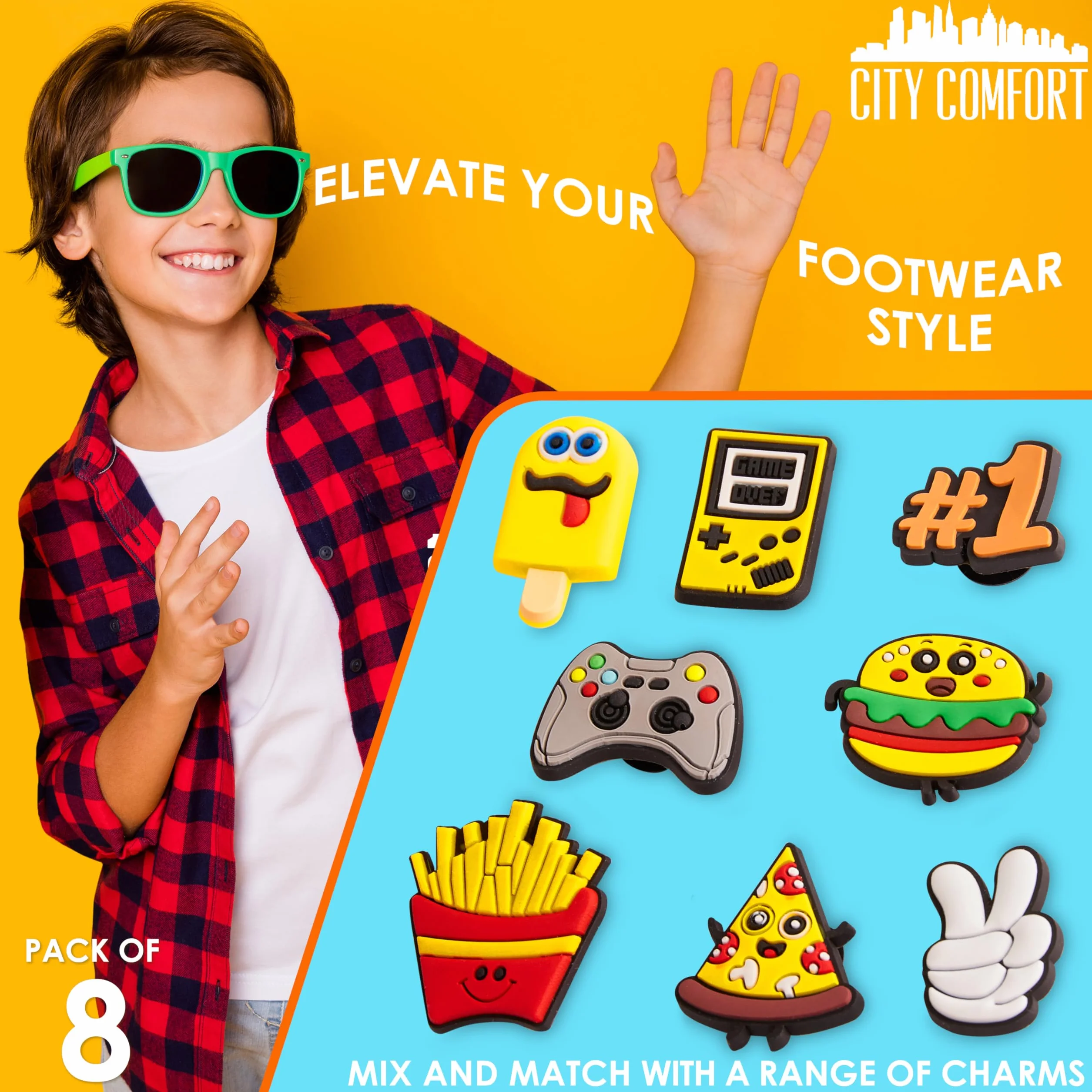 CityComfort Ciabatte con Rimovibile Ragazzo, Spiaggia e Piscina Clogs