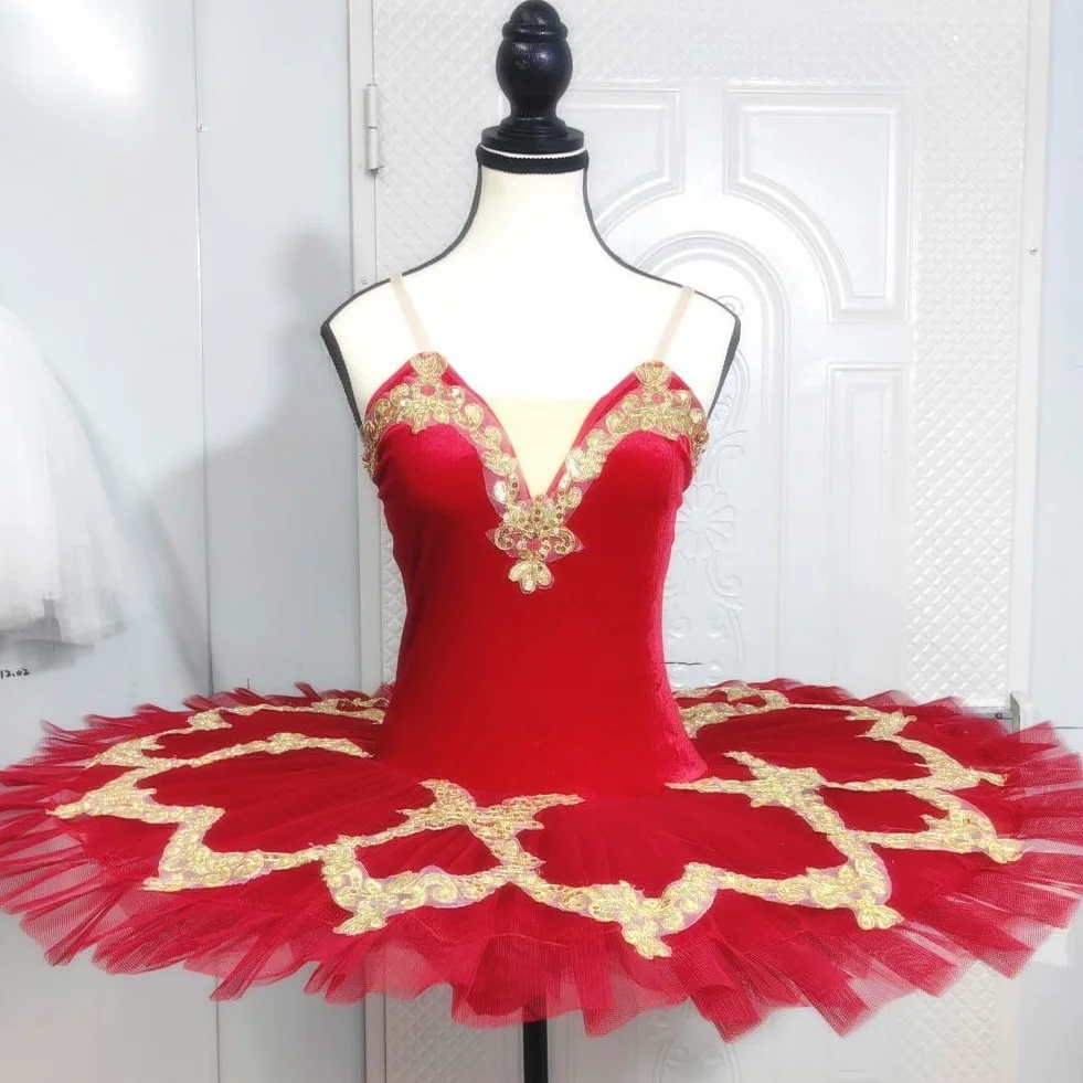 Abito Balletto con Paillettes e Tutù, Costume Danza per Adulti, Spettacolo