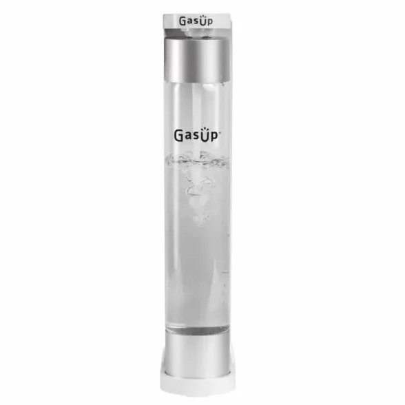 Gasatore da tavolo per acqua frizzante GasUp Pika bianco