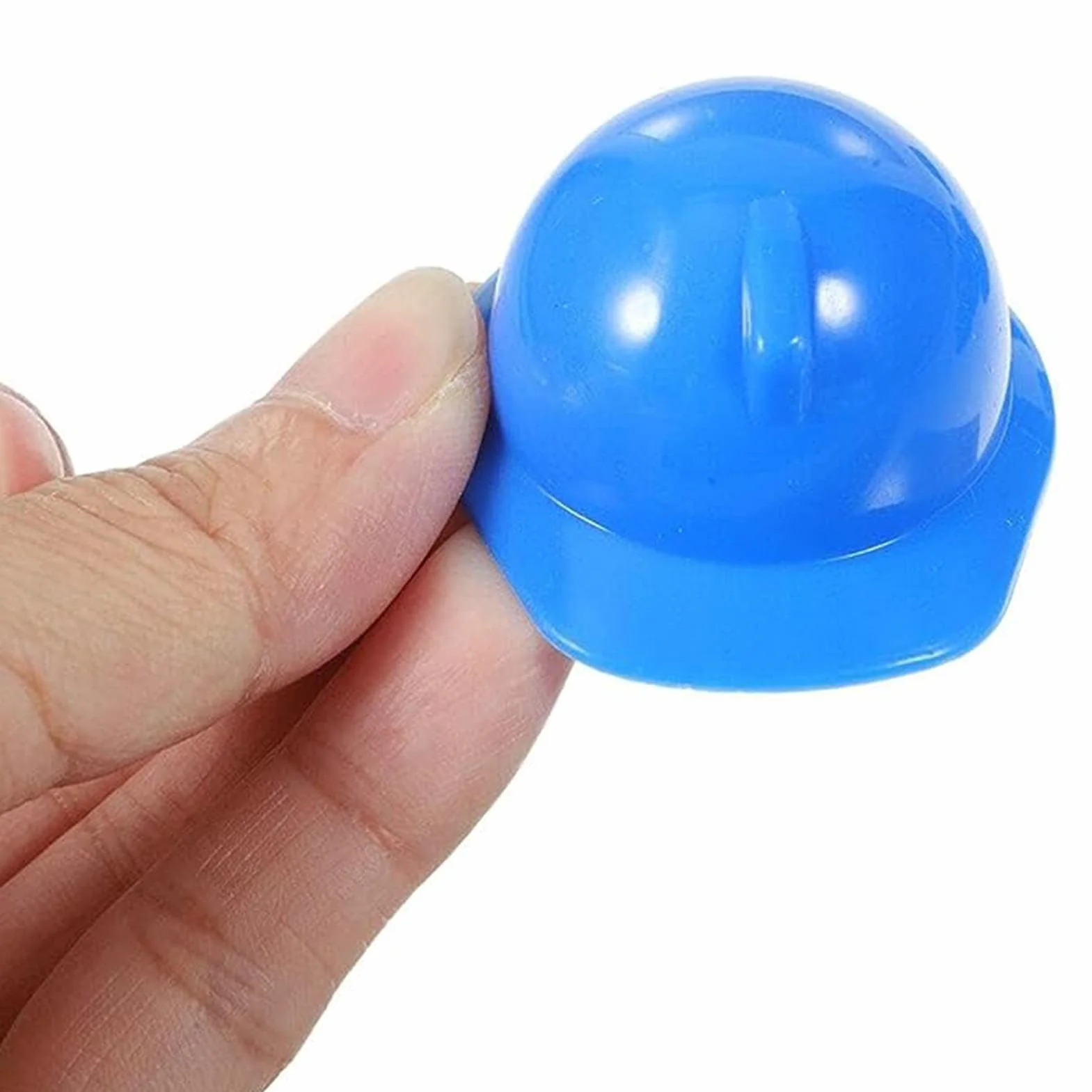 Cappelli da Costruzione in Miniatura - 10 Cappelli da Costruzione, Giocattolo, caschi | Cappello Sicuro, caschi per Torta, Accessorio per Costumi, Forniture per Giochi