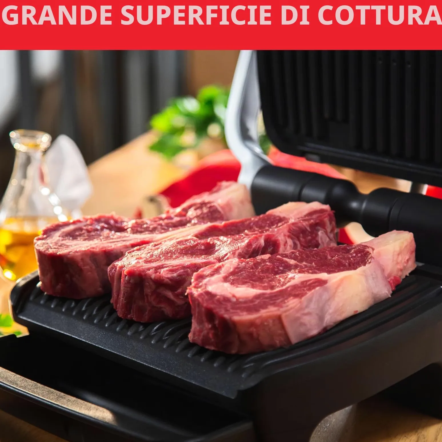 Tefal Grill GC750D16 Optigrill Elite (GC750D)
