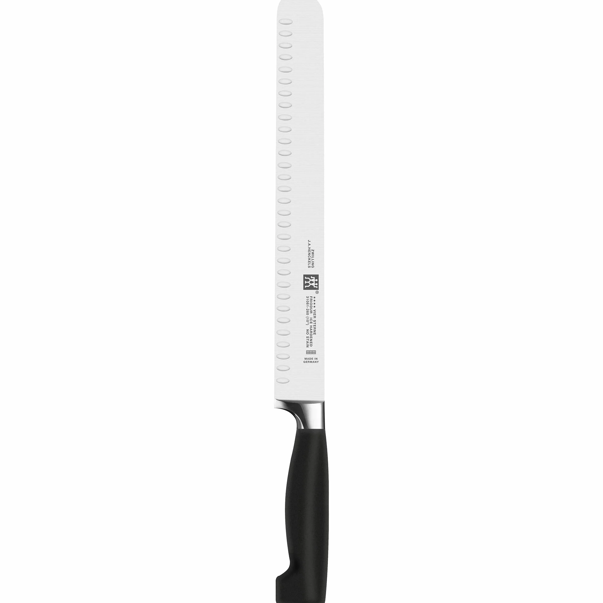 Zwilling 31081-261-0 Twin Four Star Coltello da Prosciutto, Alveolato, 26 cm
