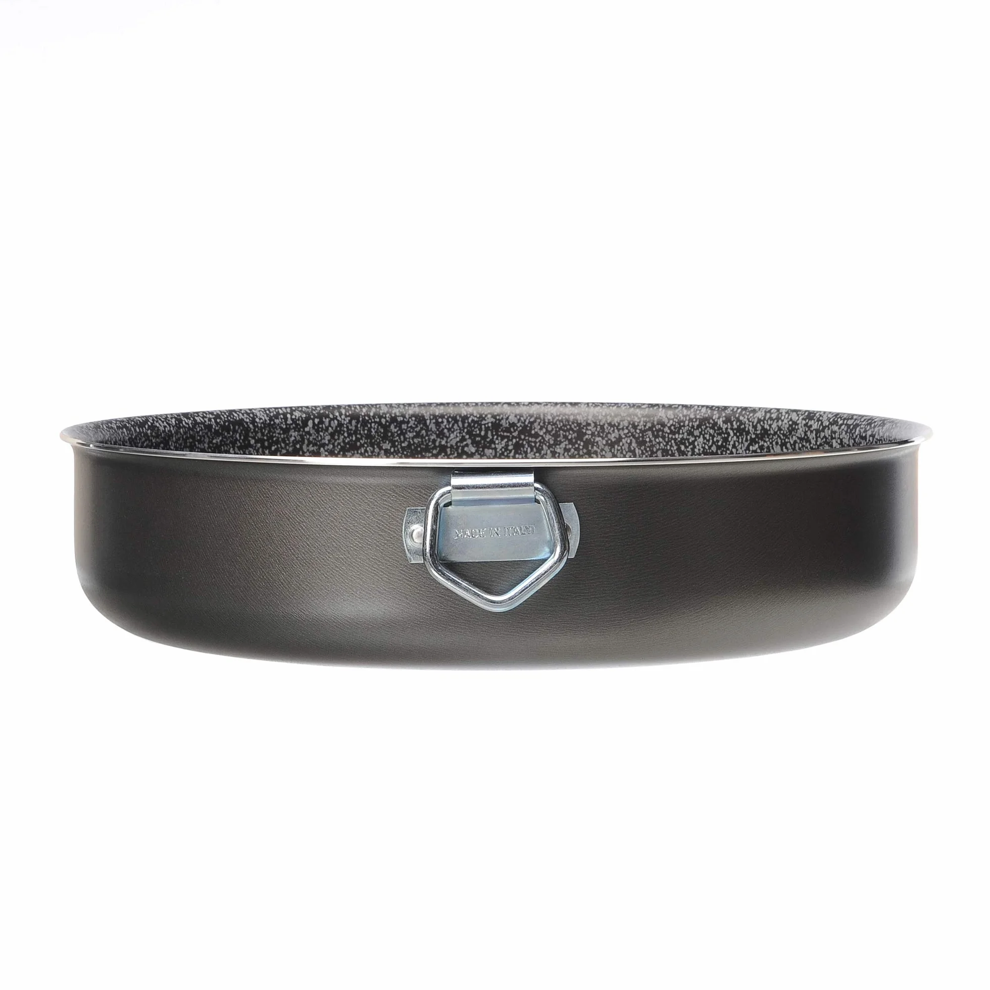 alluflon Tradizione Italia Tortiera, Alluminio, Nero, 28 cm