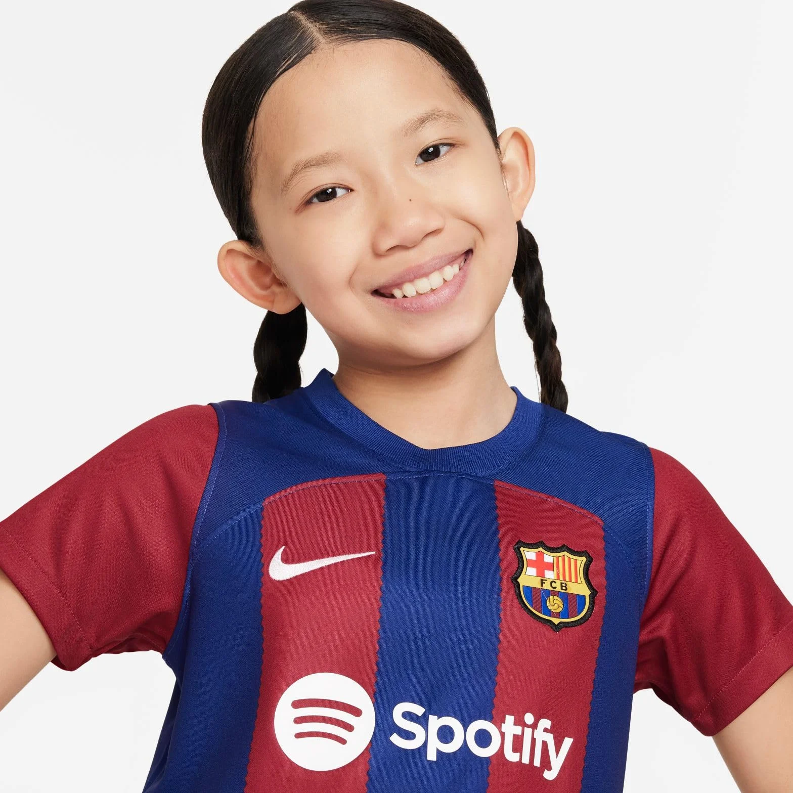 NIKE FCB LK NK DF Kit HM MiniKit Unisex - Bambini e ragazzi