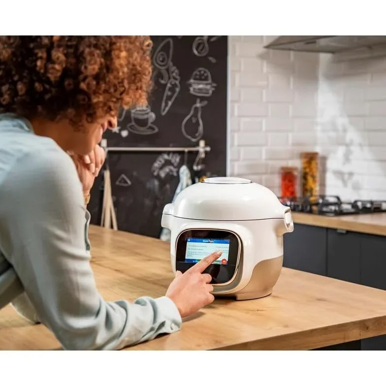Multicuiseur intelligent Moulinex Cookeo Touch WiFi Mini CE922110 900 W Blanc