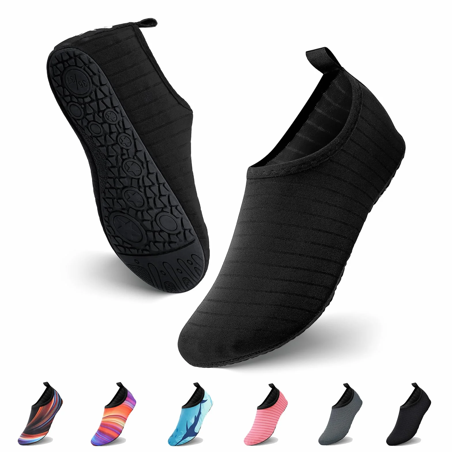 JOTO Scarpe da Scoglio Antiscivolo Acqua Scarpette Mare Asciugatura Rapida Barefoot Spiaggia Snorkeling