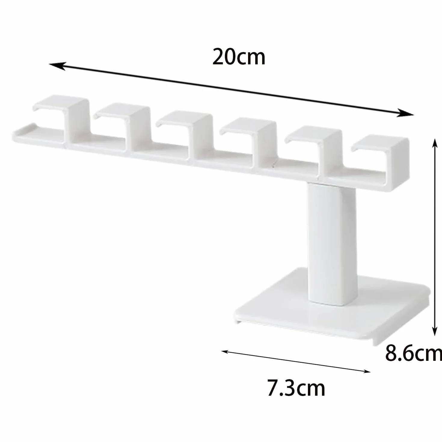 Porta Cappelli Appendi Espositore Organizer - 1 Pezzo, Bianco, Esteticamente Accattivante, Mantiene I Cappelli In Condizioni Impeccabili, Crea più Spazio di Archiviazione In uno Spazio