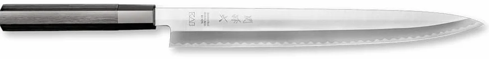 KAI Seki Magoroku KK Yanagiba 30 cm lunghezza lama - 8A solido 58 (±1) HRC acciaio al carbonio inossidabile - fatto a mano in Giappone - manico in legno Pakka nero - coltello per sushi e sashimi