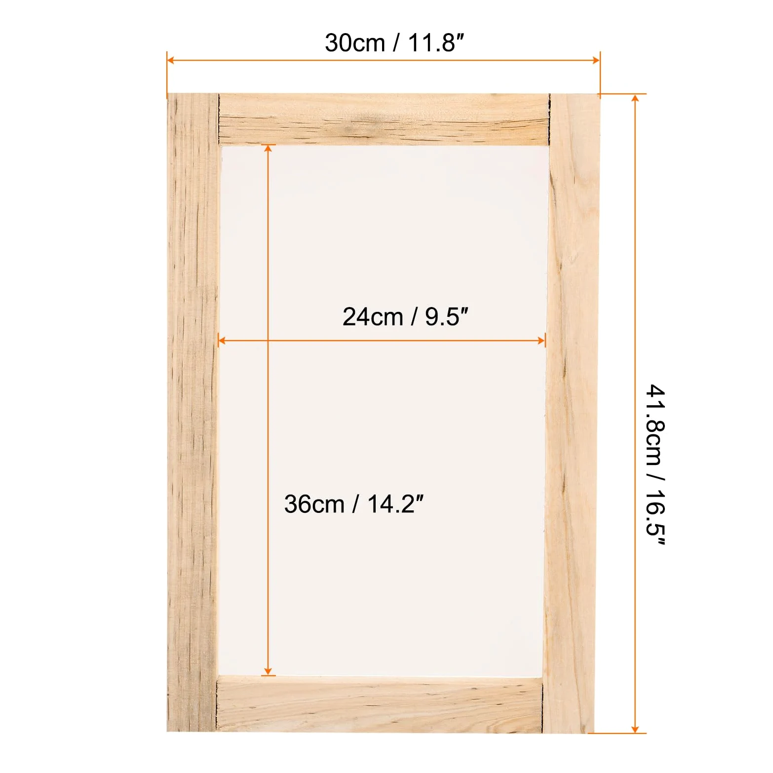 QUARKZMAN 2pz Seta Schermo Telaio Stampa Piccolo 10x14 Pollici Legno Riutilizzabile Lavabile Schermo Stampa Strumento Kit Iniziale con 120 Maglia per Principianti T-Shirts