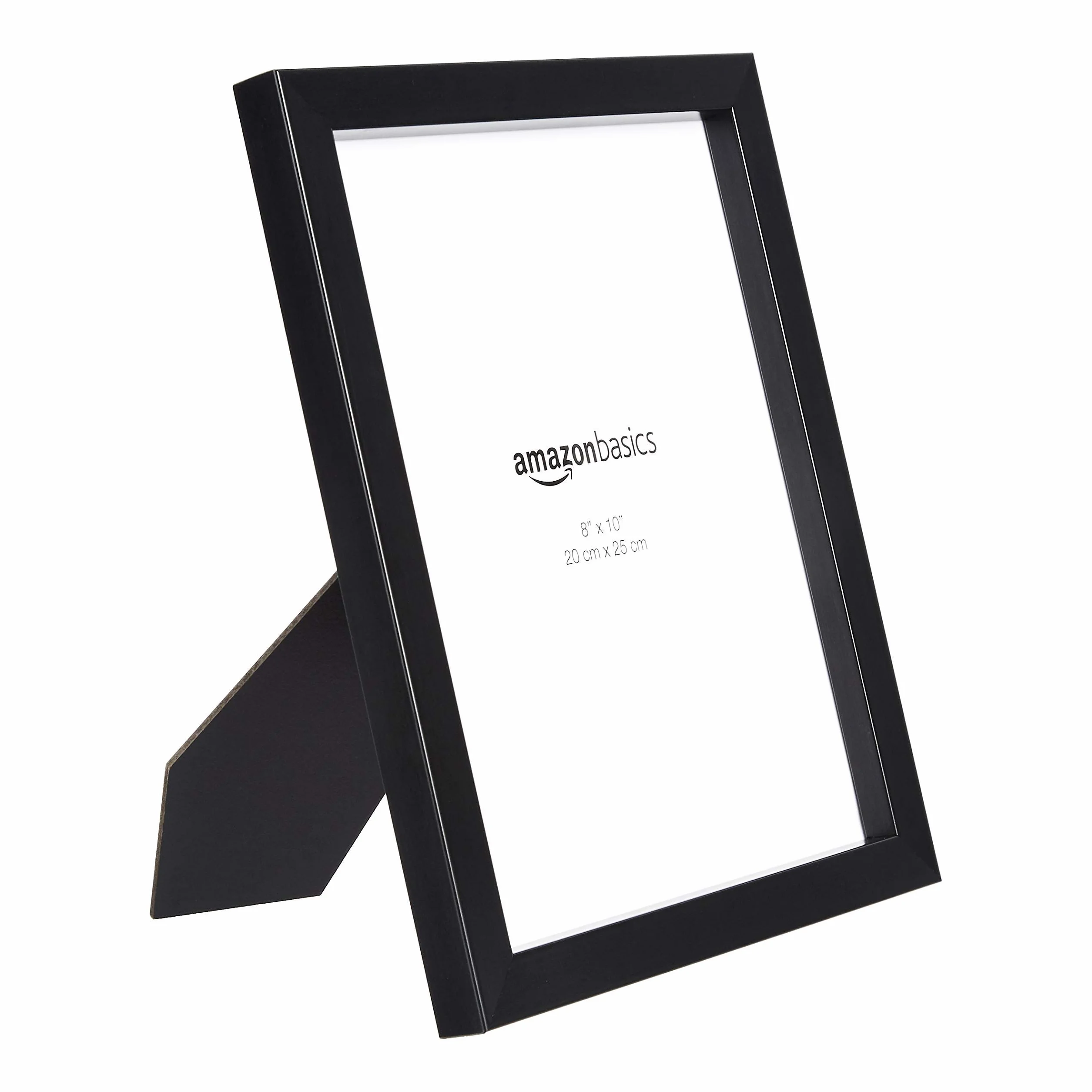 Amazon Basics Rettangolare Cornice per foto 20 x 25 cm Confezione da 2 Nero