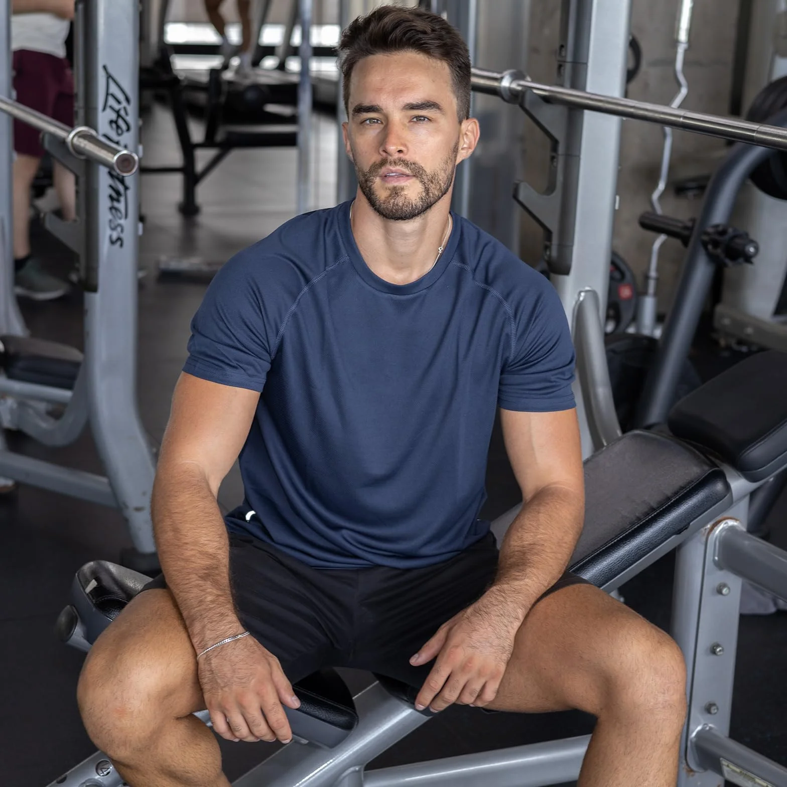ZENGVEE 3 Pezzi Maglietta Uomo Manica Corta Asciugatura Rapida Sportiva Traspirante Palestra Running Trekking Fitness