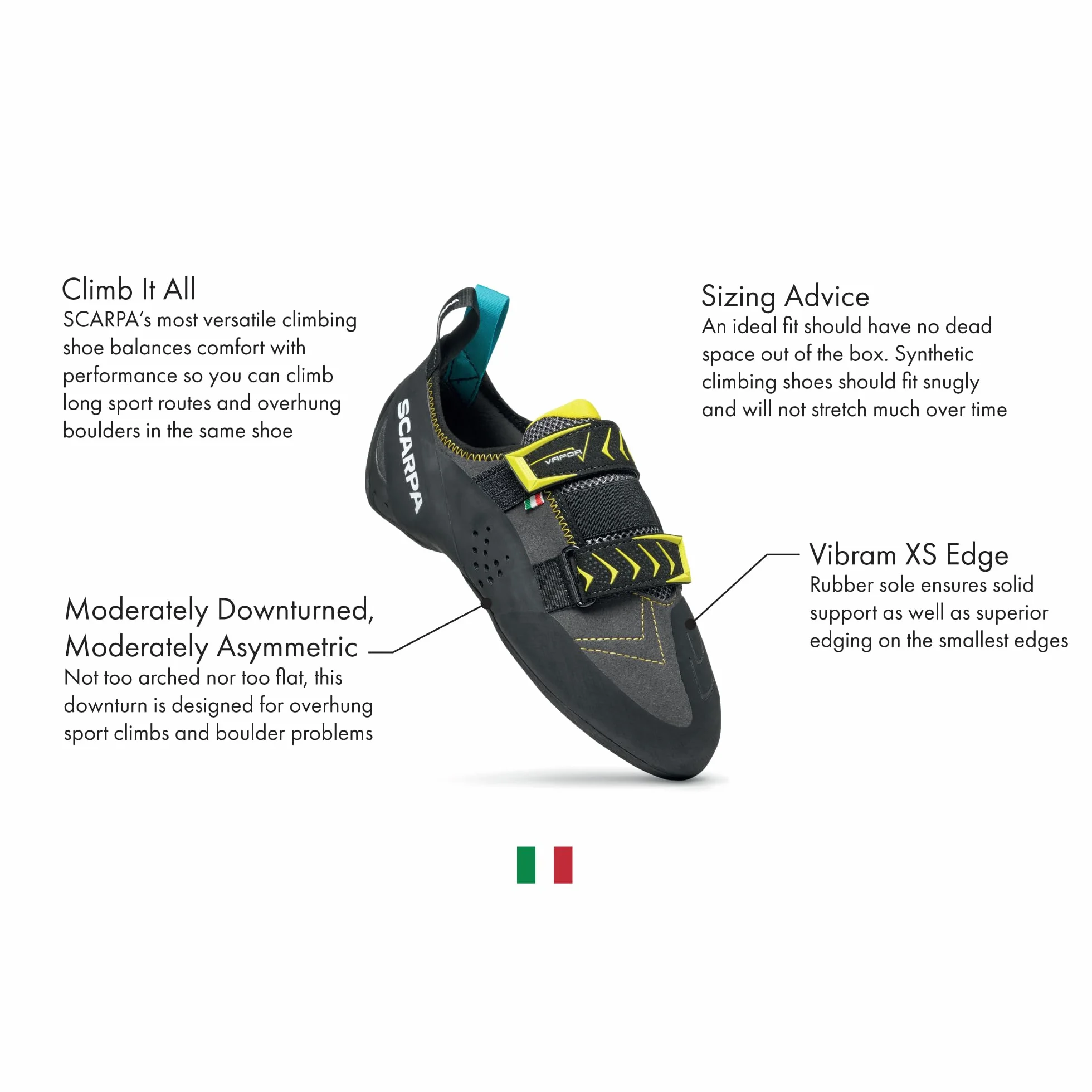 SCARPA Vapor V Scarpe da Arrampicata e Boulder