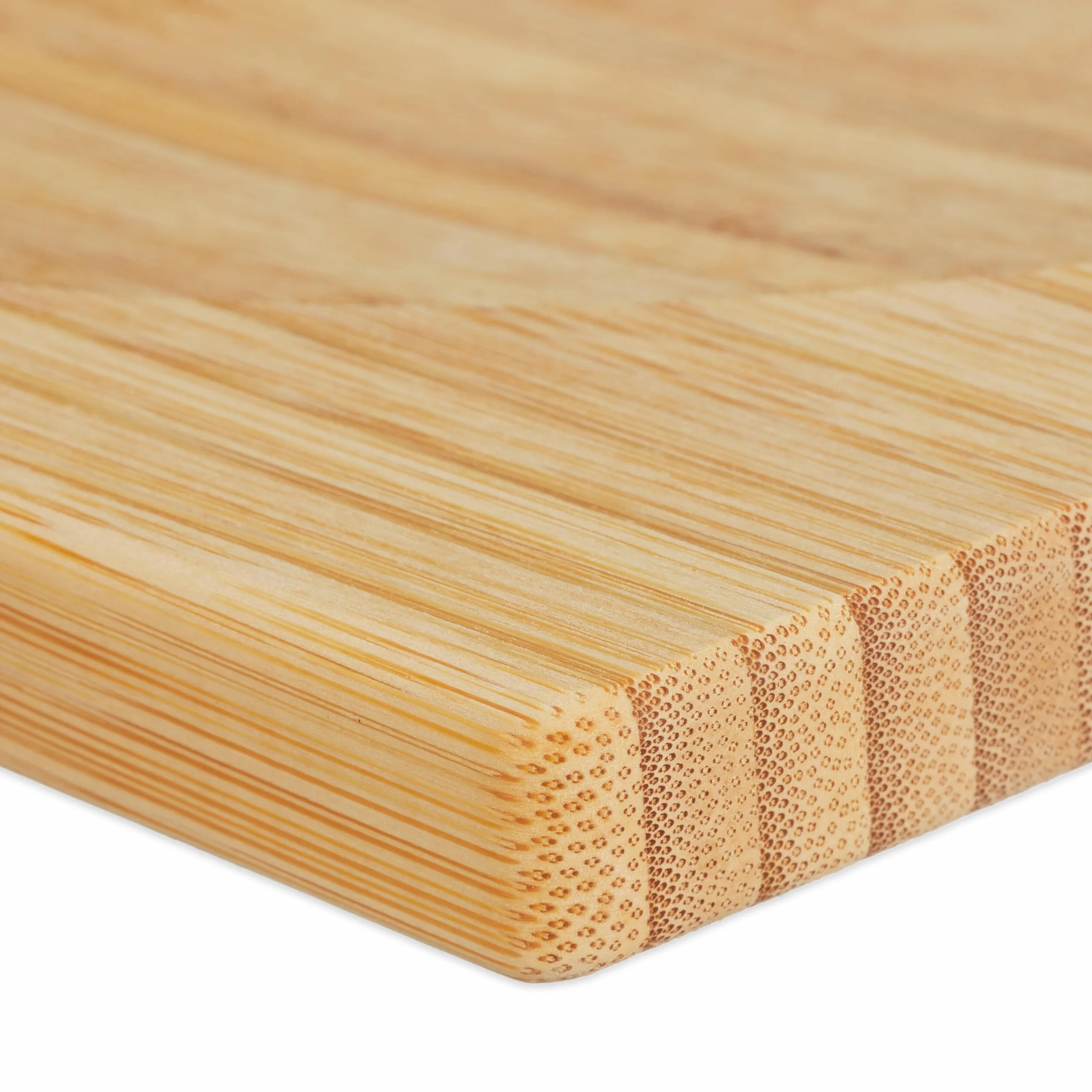 Relaxdays Mezzaluna con Tagliere 20 x 20 cm, Coltello a Monolama Trita Erbe, Acciaio Inox e bambù, Naturale Argentato