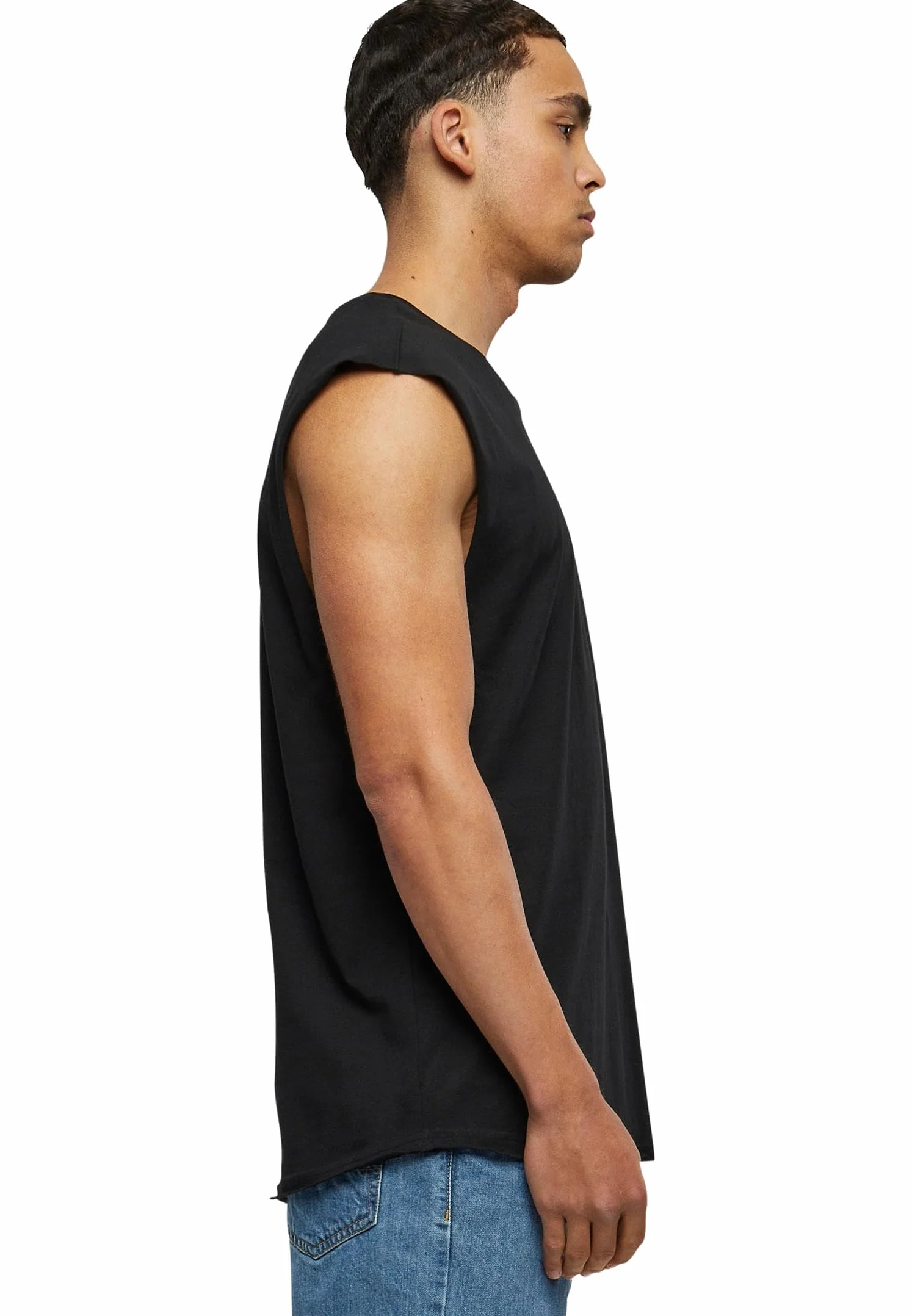 Urban Classics Herren Open Edge Sleeveless Tee