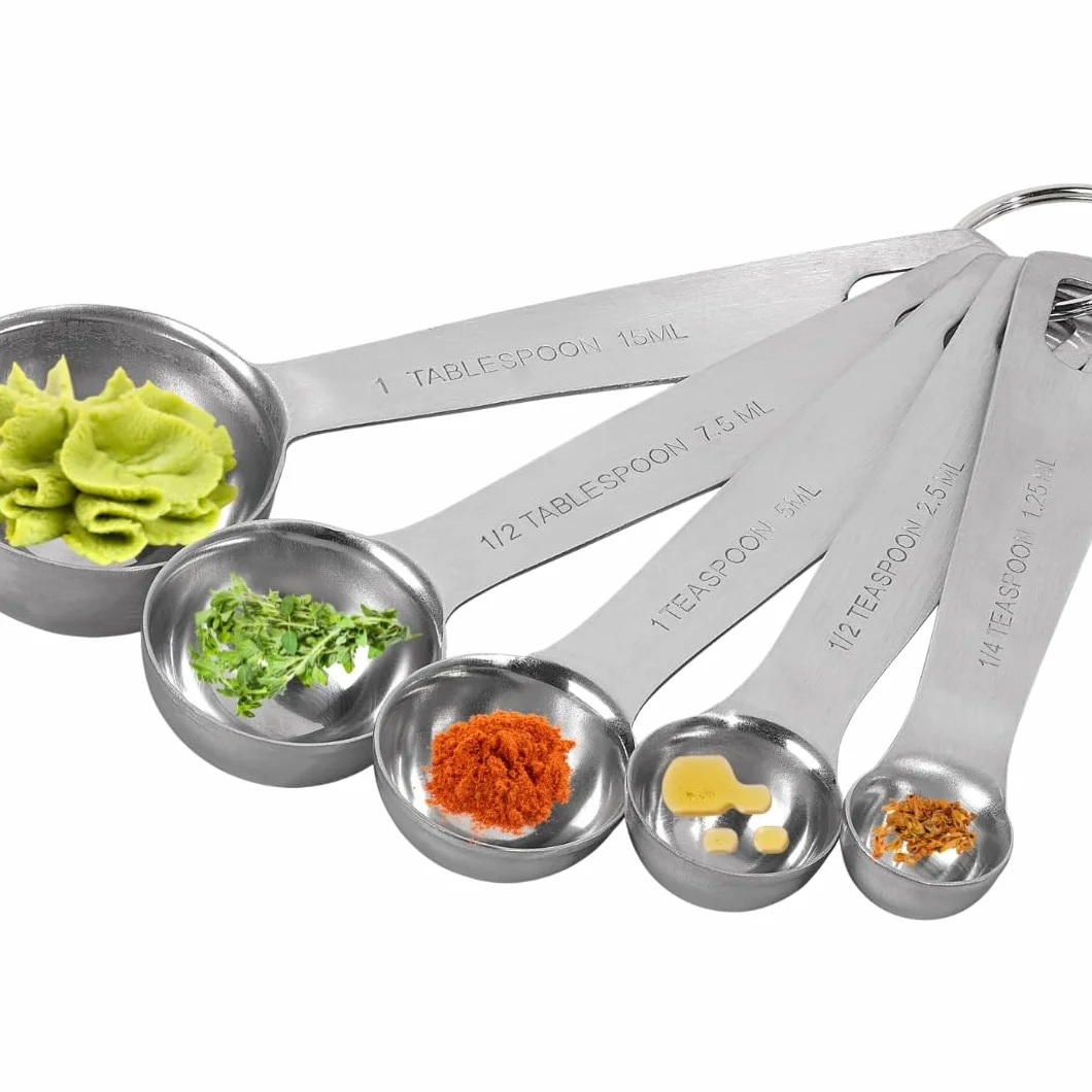 Tala Set of 5 Stainless Steel Measuring Spoons