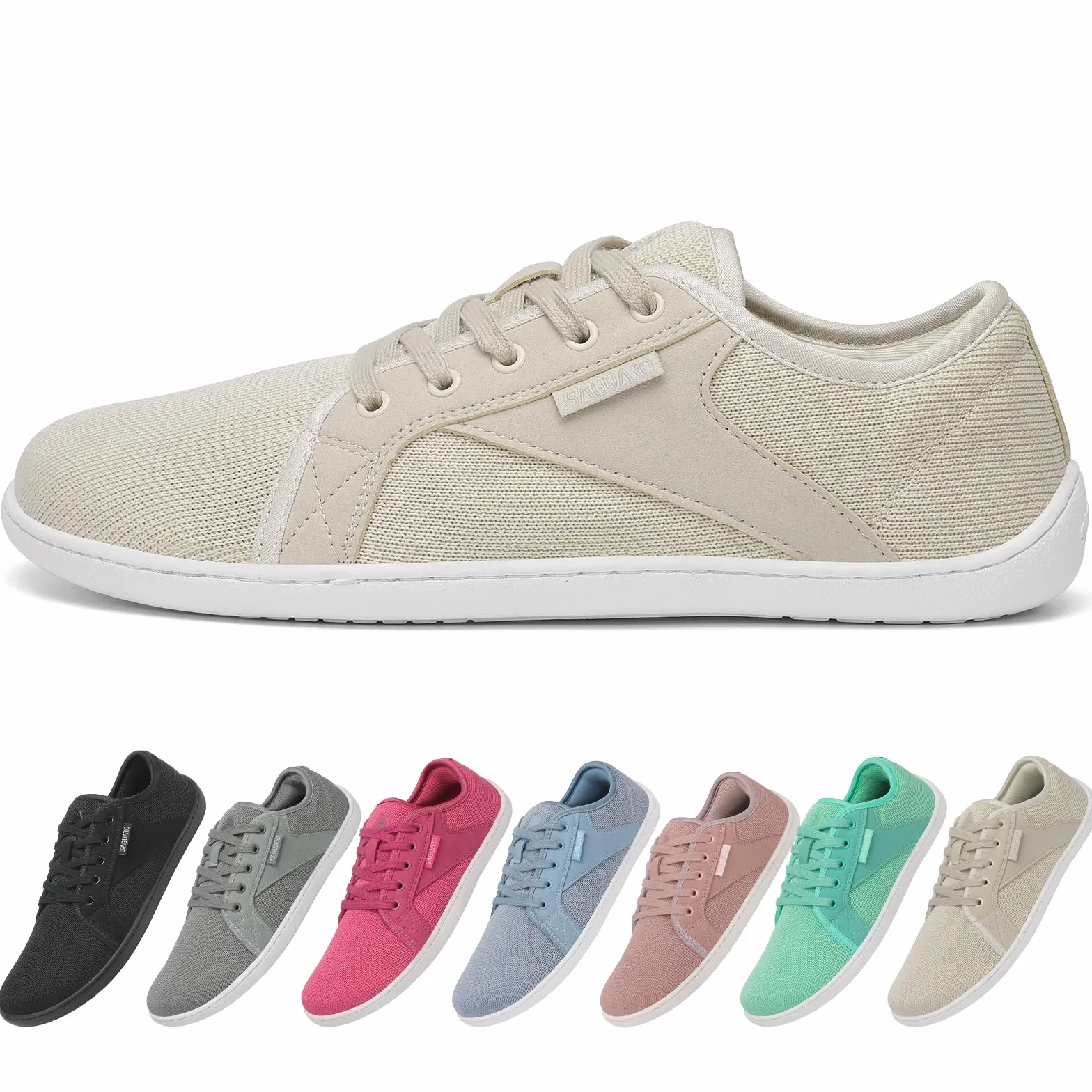 SAGUARO Unisex Knit Scarpe Barefoot Zero Drop Luck Ⅰ 36-48