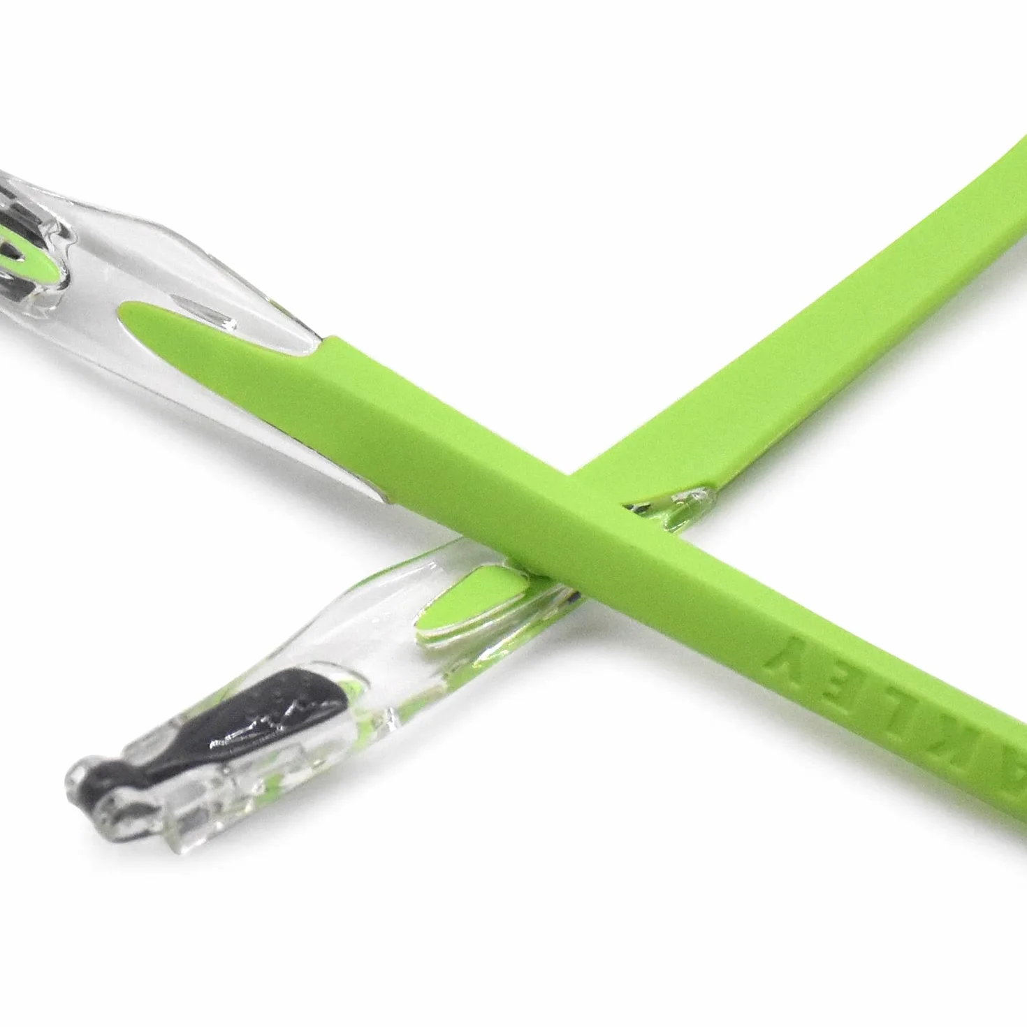Gambe del telaio di ricambio in gomma trasparenti per Oakley Crosslink Sweep/Switch